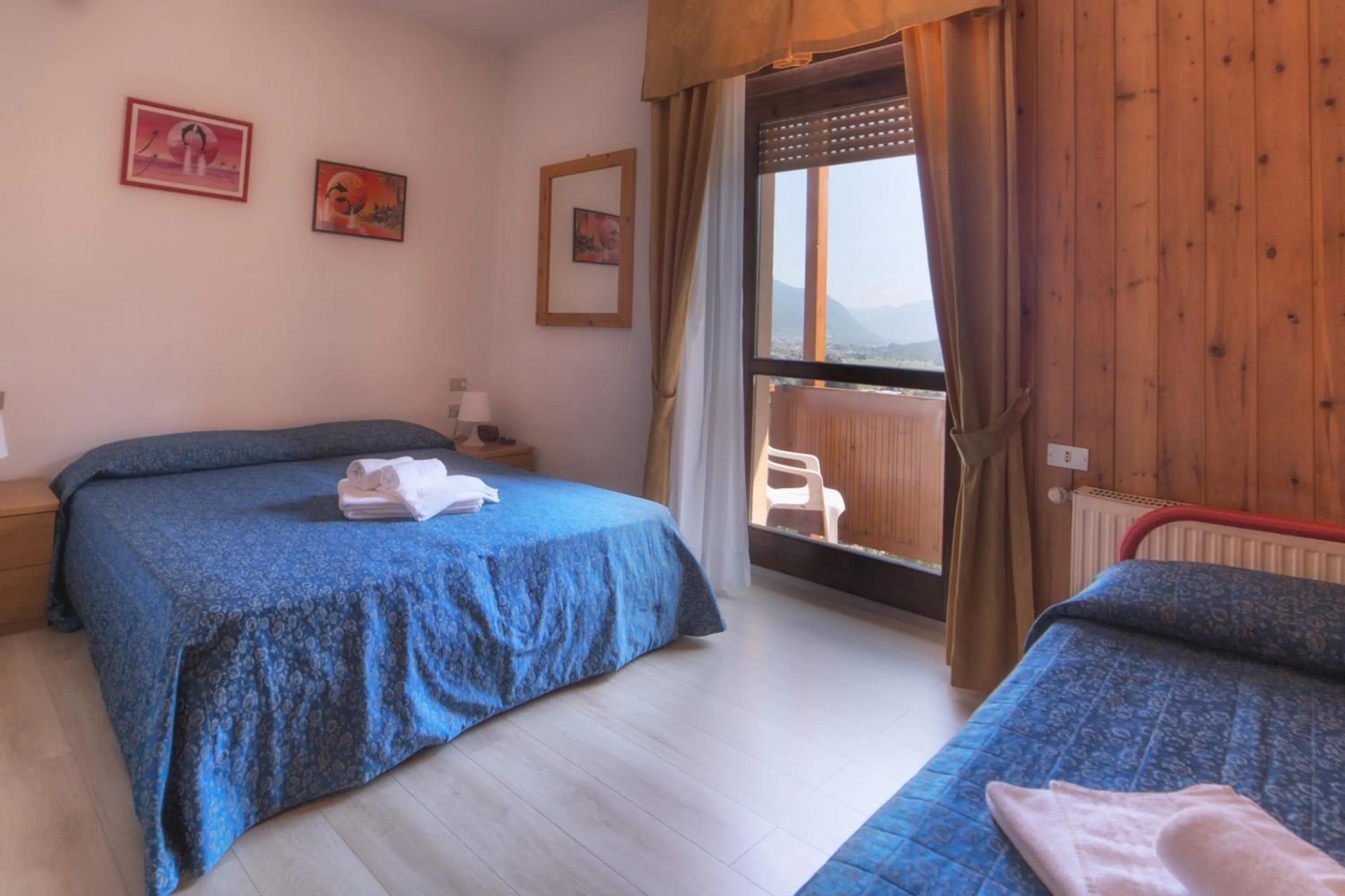 Bed in Hotel Sancamillo