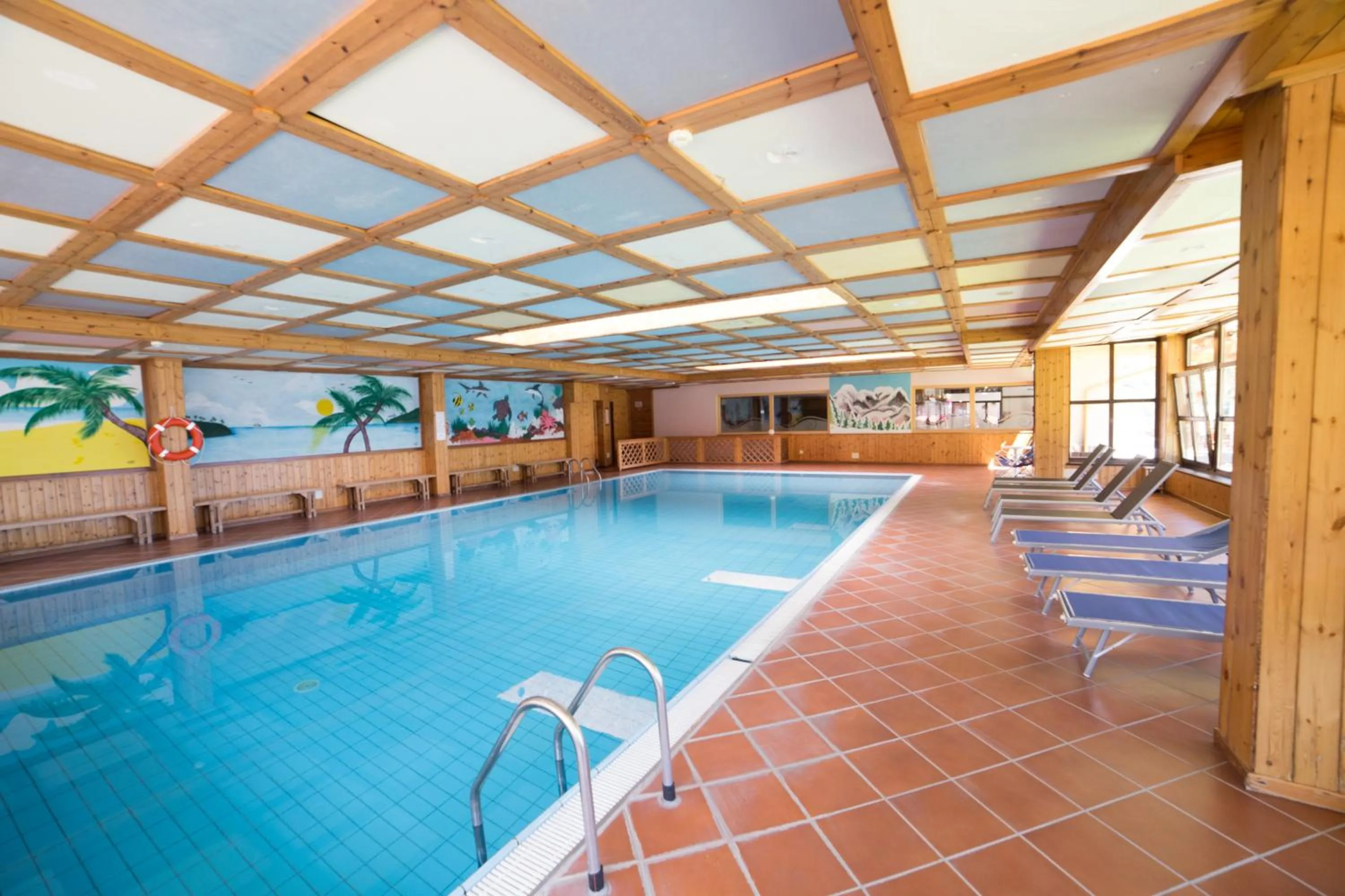 Pool view in Hotel Sancamillo