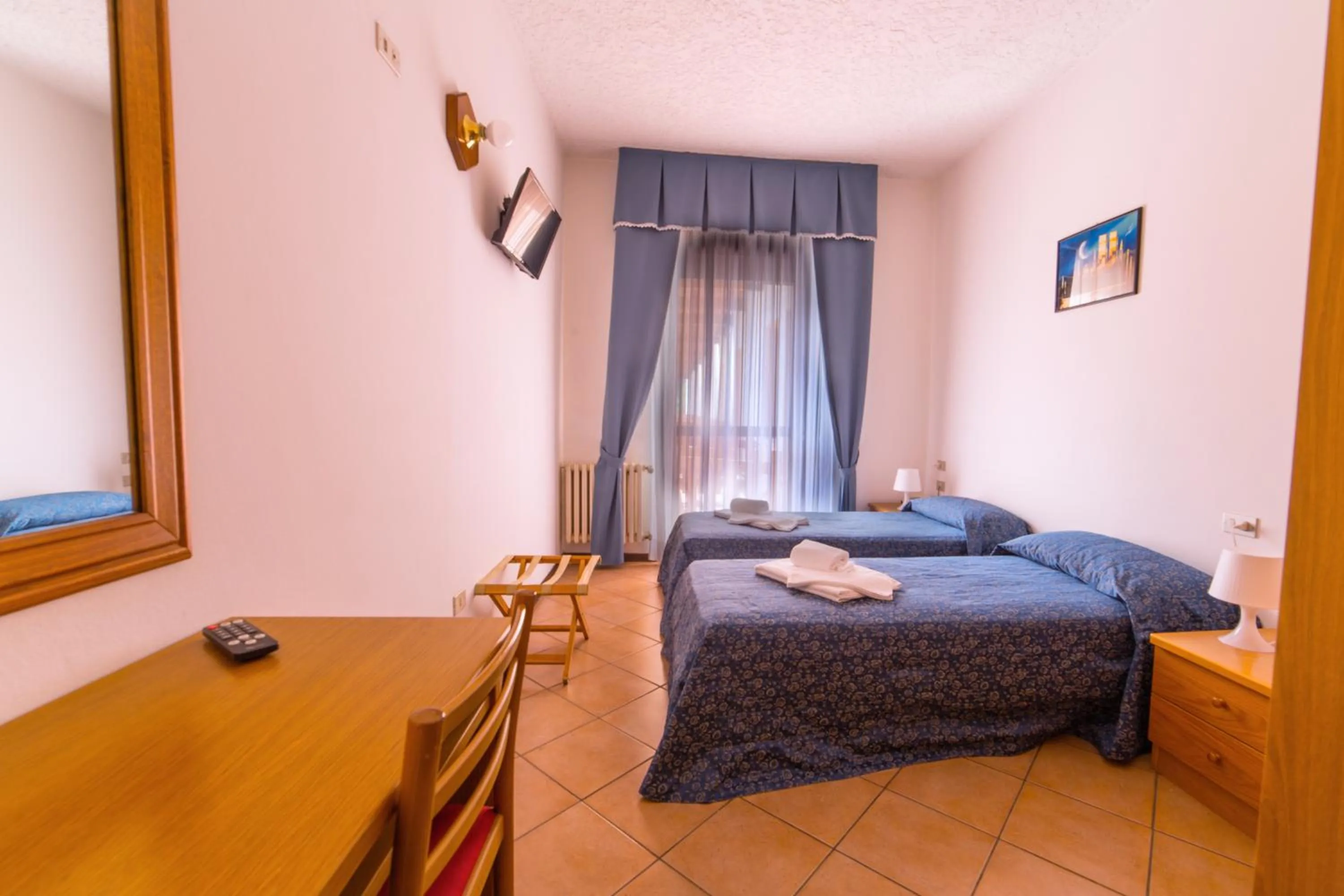 Bed in Hotel Sancamillo