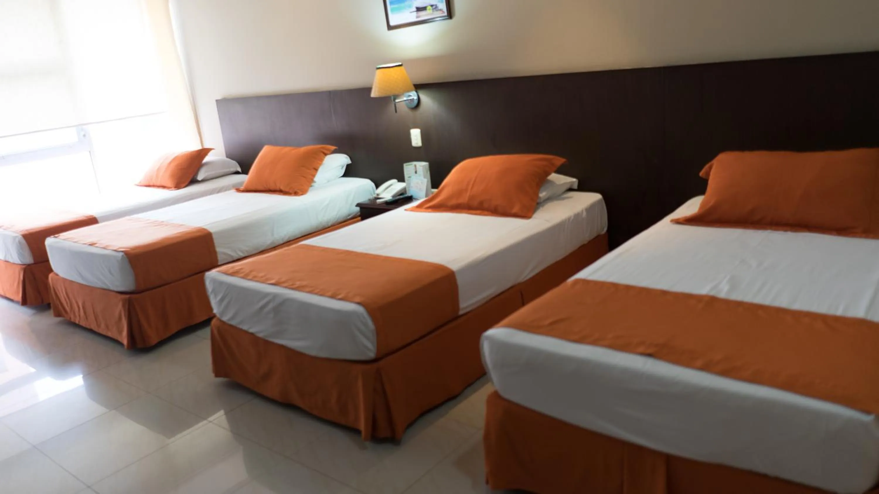 Bed in Hotel Los Almendros