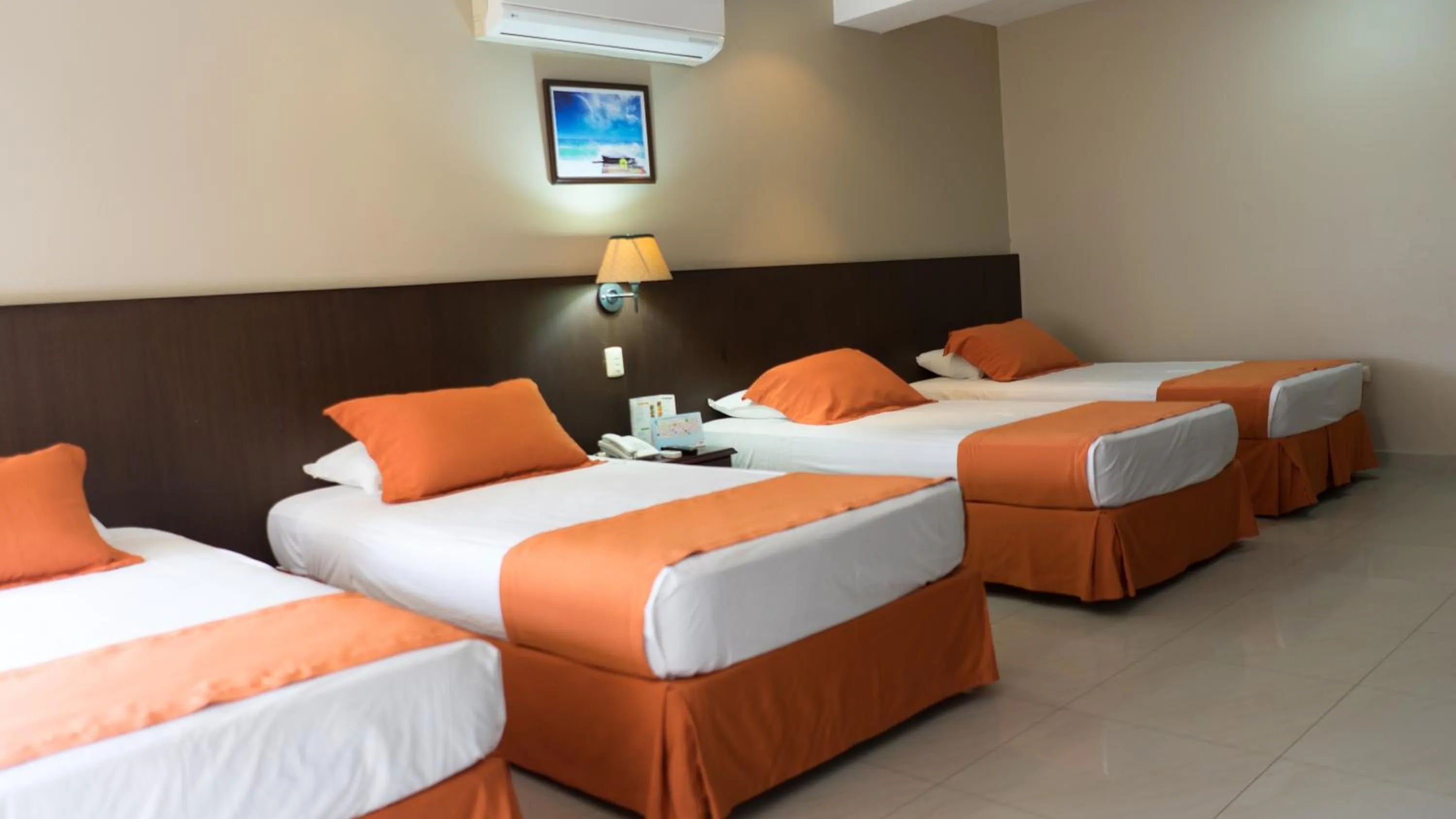 Bed in Hotel Los Almendros