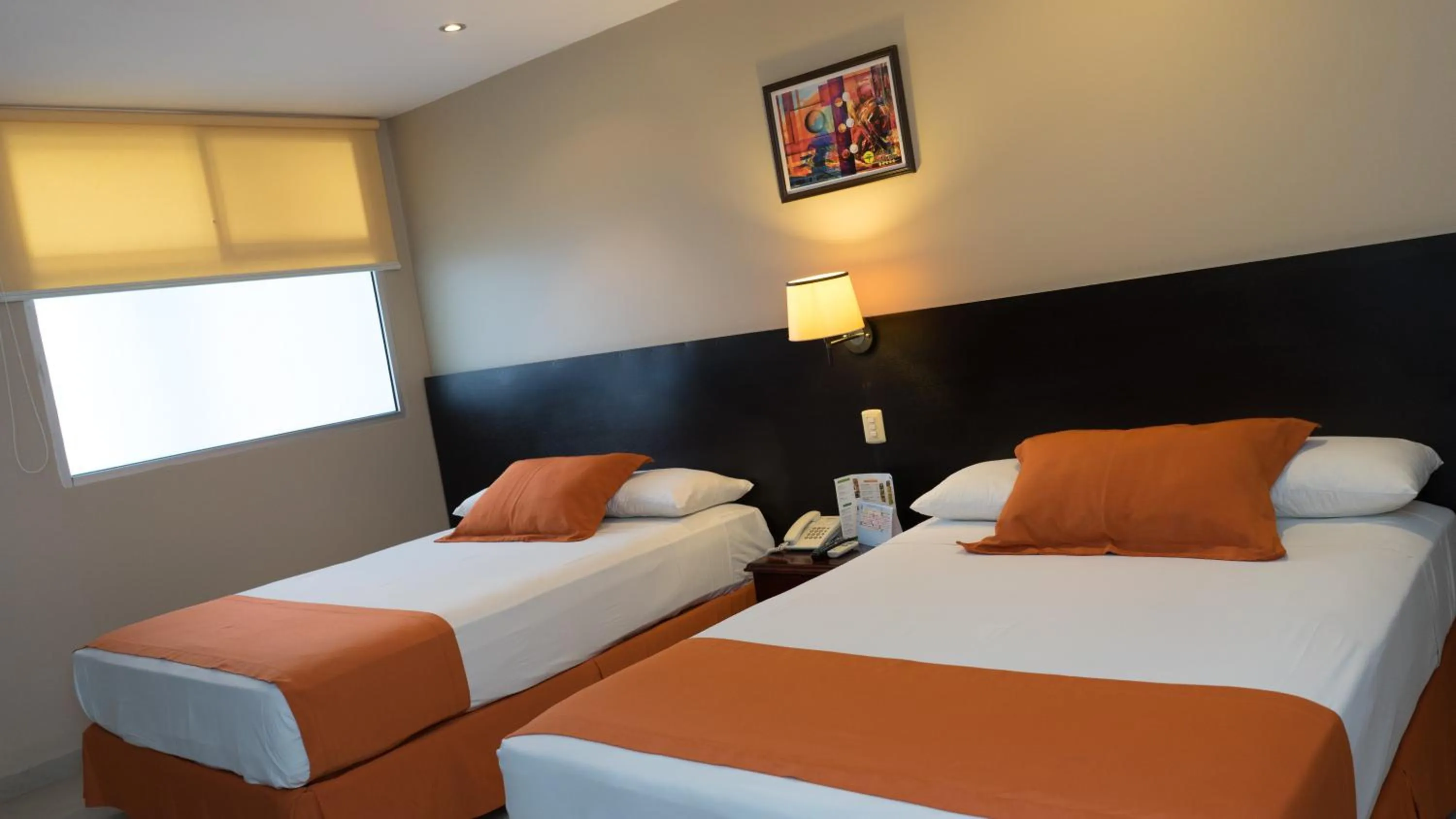 Bed in Hotel Los Almendros