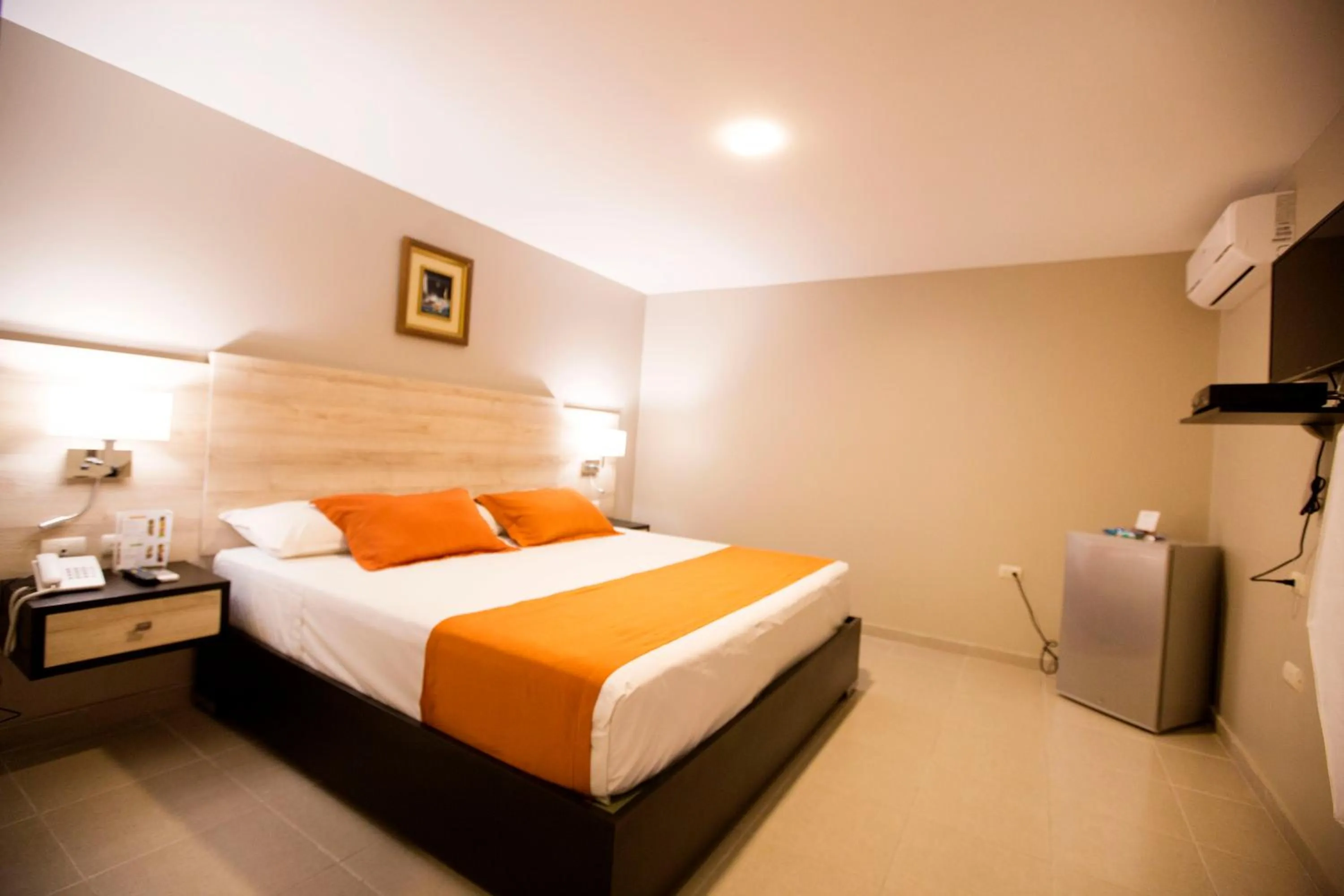 Bed in Hotel Los Almendros