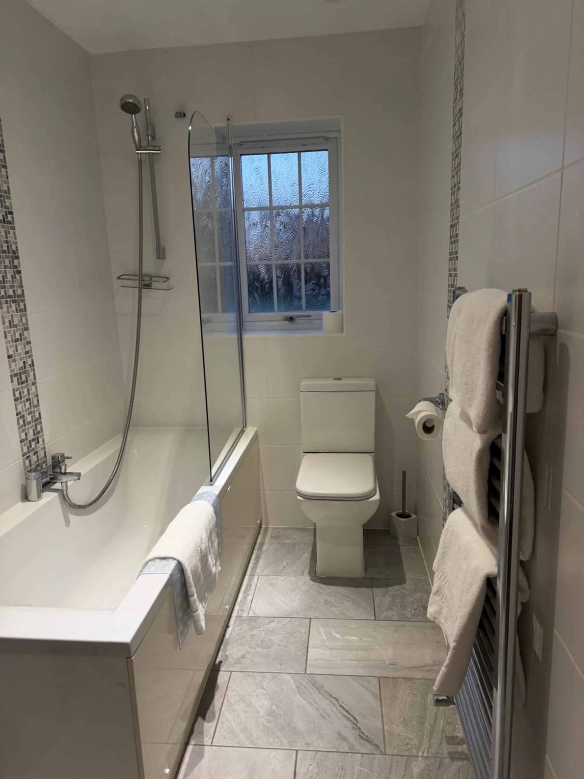 Shower in Charnock Farm