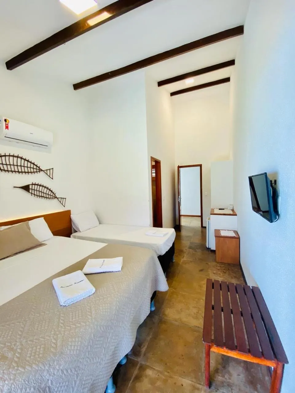Bed in Tucano Pousada