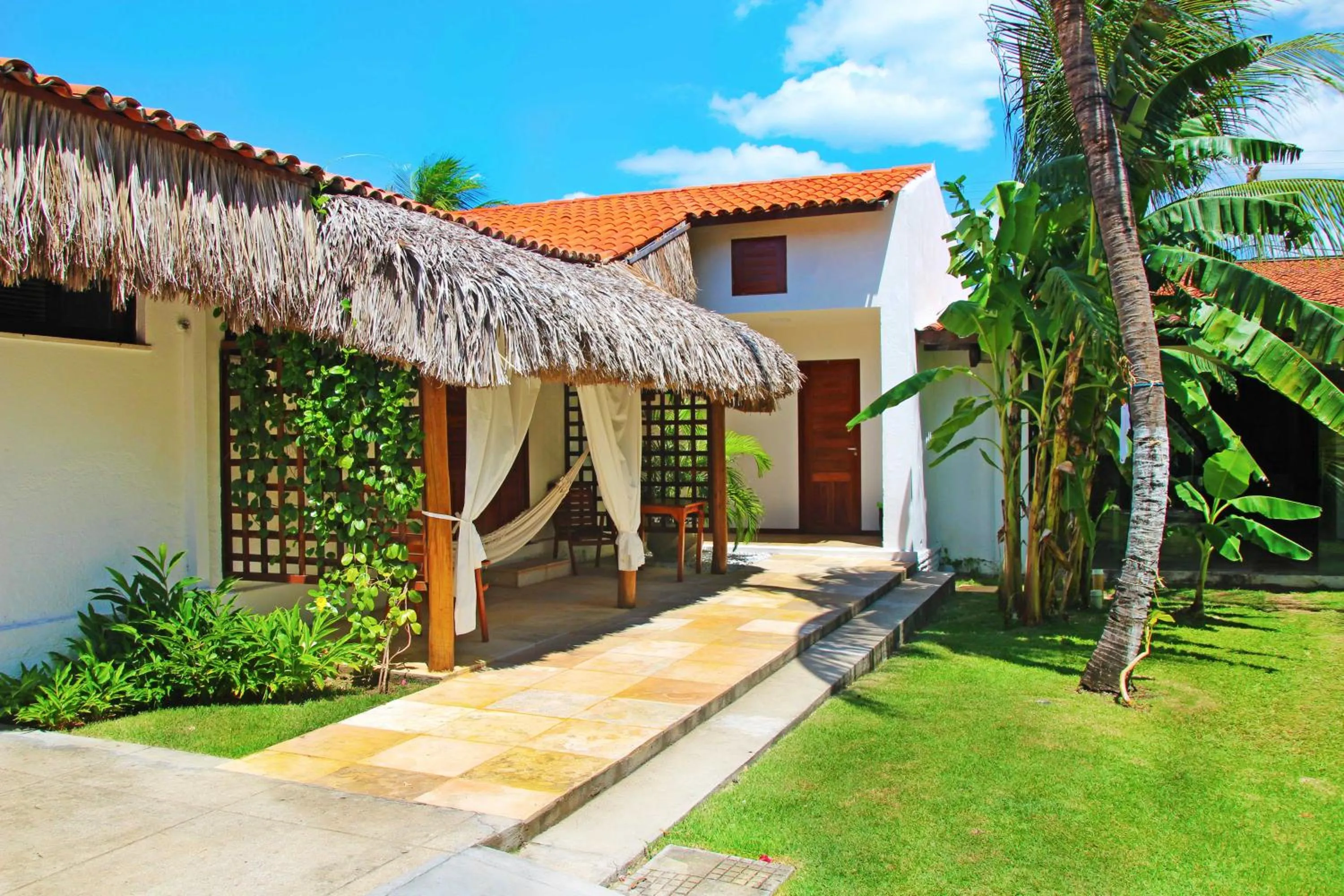 Patio in Tucano Pousada