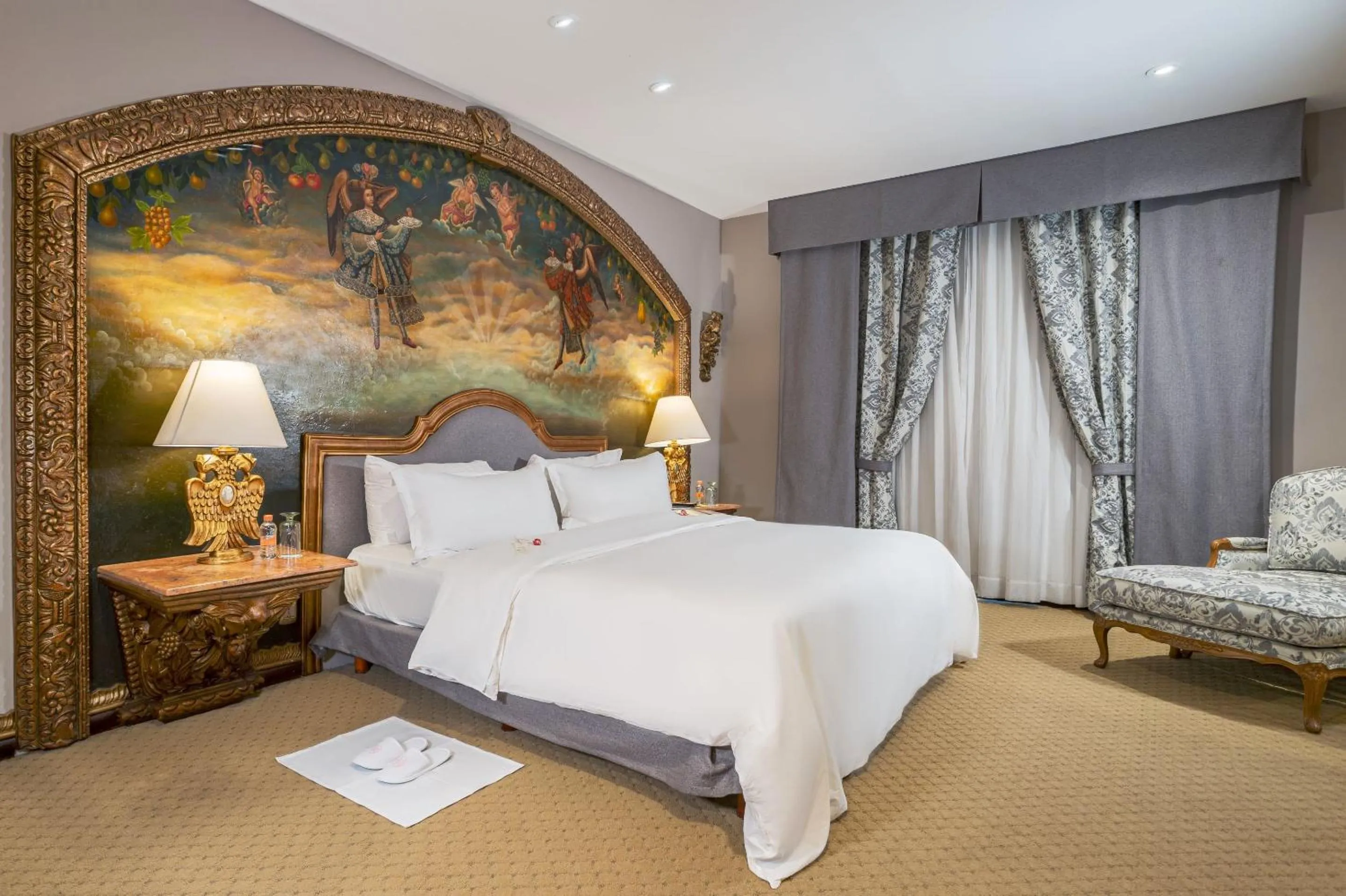 Bedroom, Bed in Quinta Real Saltillo