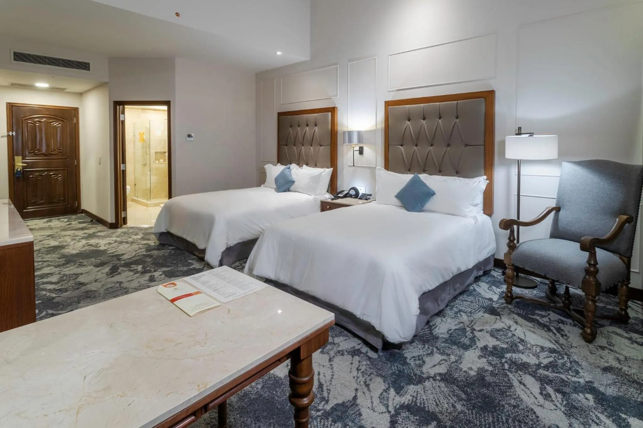 Bedroom, Bed in Quinta Real Saltillo