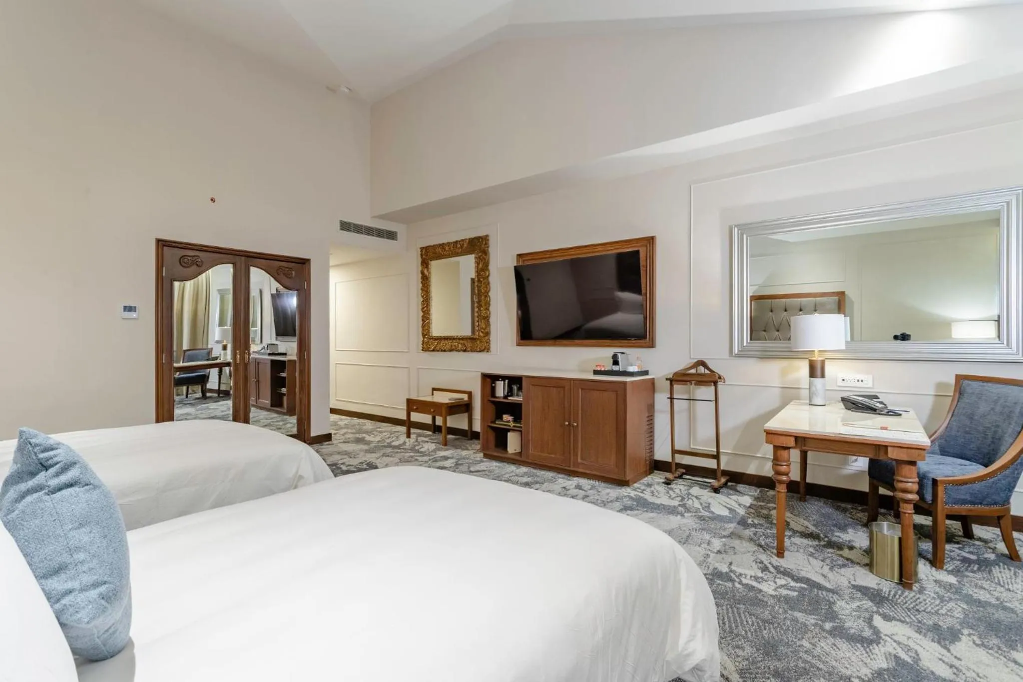 Bedroom, Bed in Quinta Real Saltillo