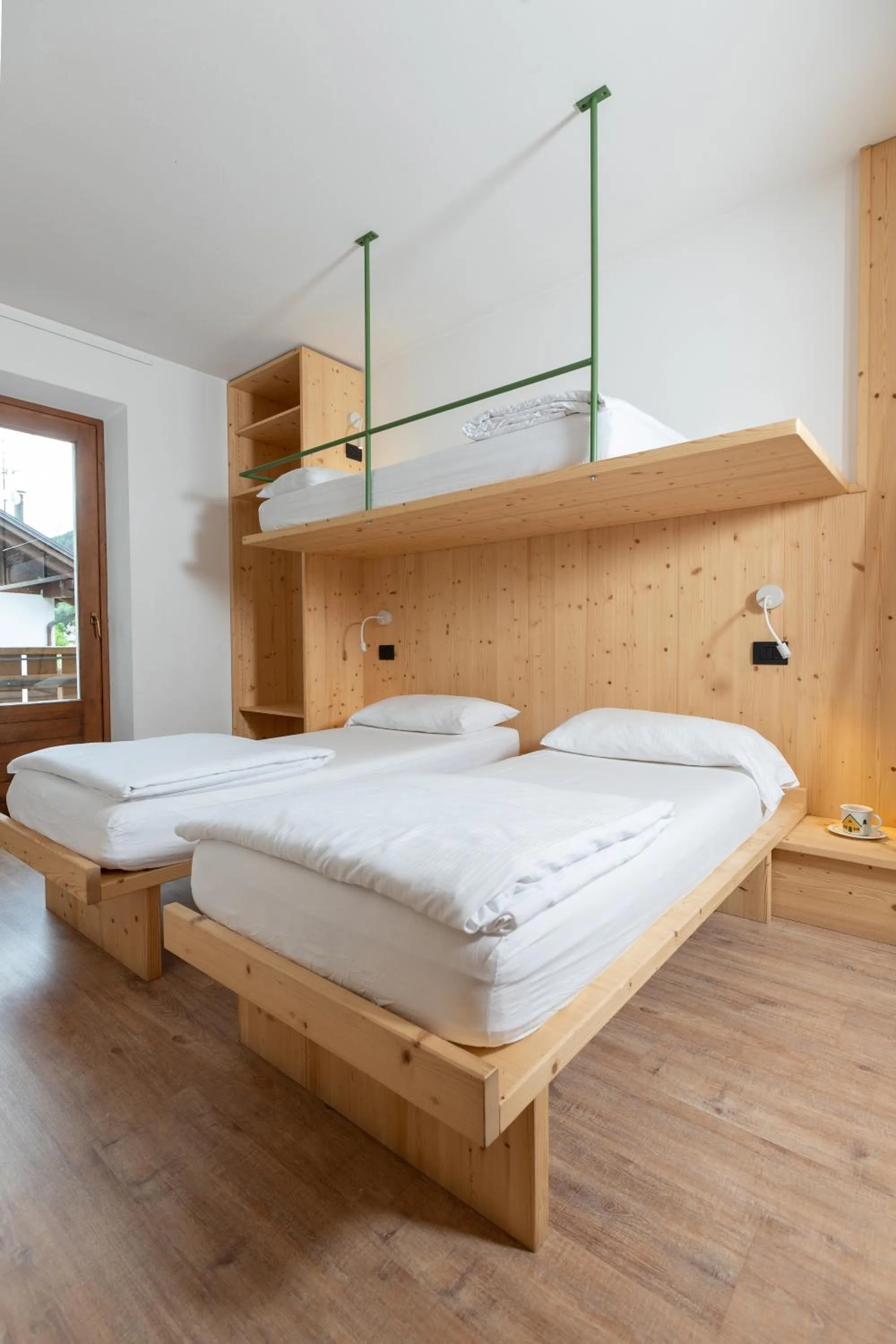 Bedroom, Bed in Ostello Alpino