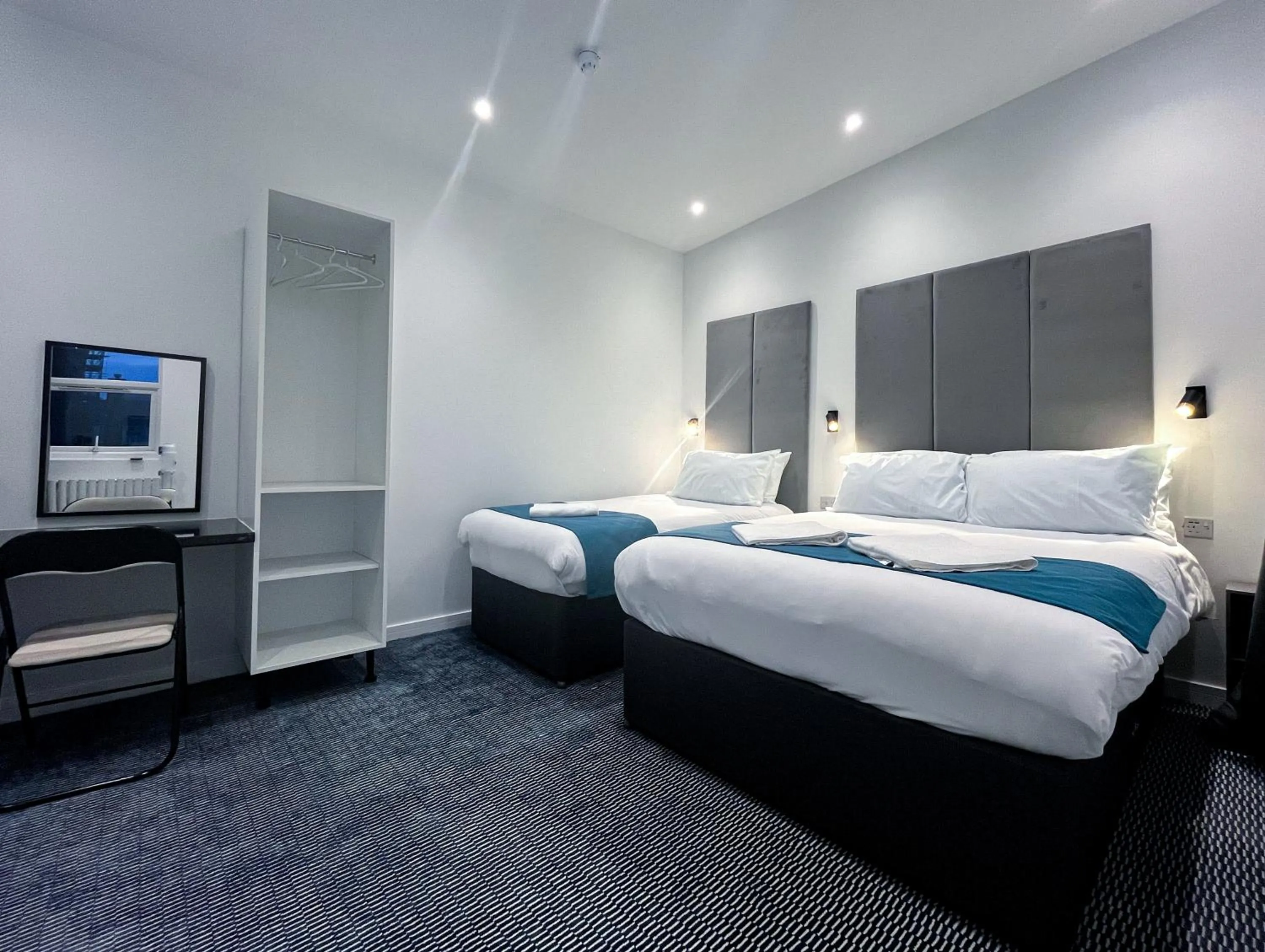 Bed in Park Inn Palace