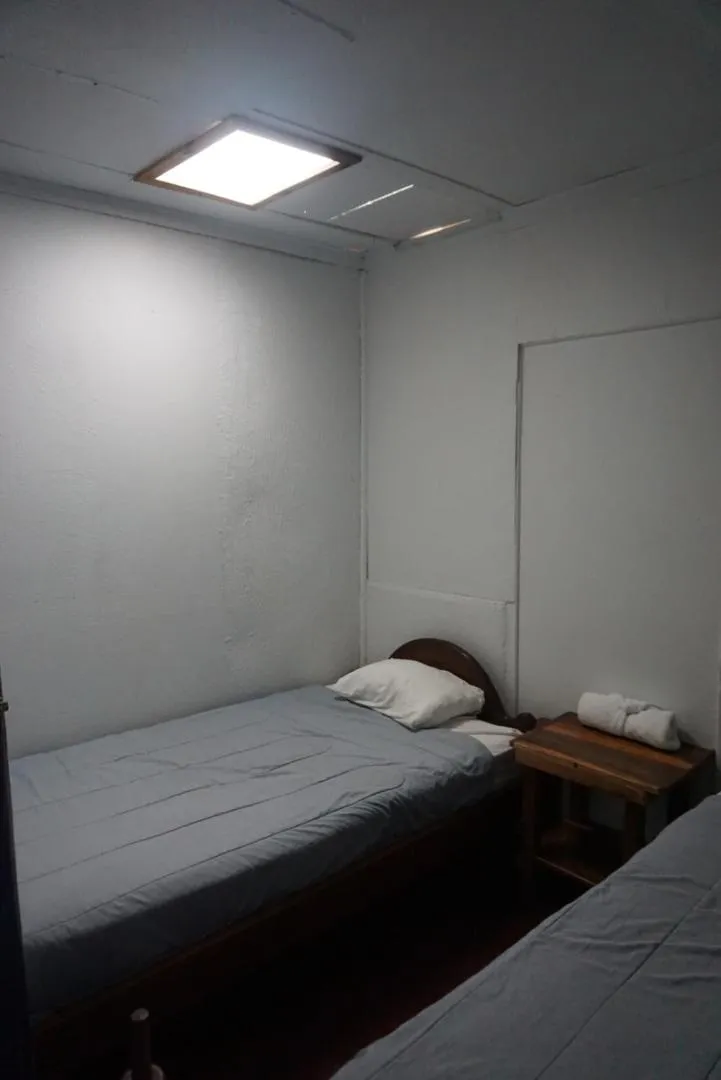 Bed in Pension Santa Elena