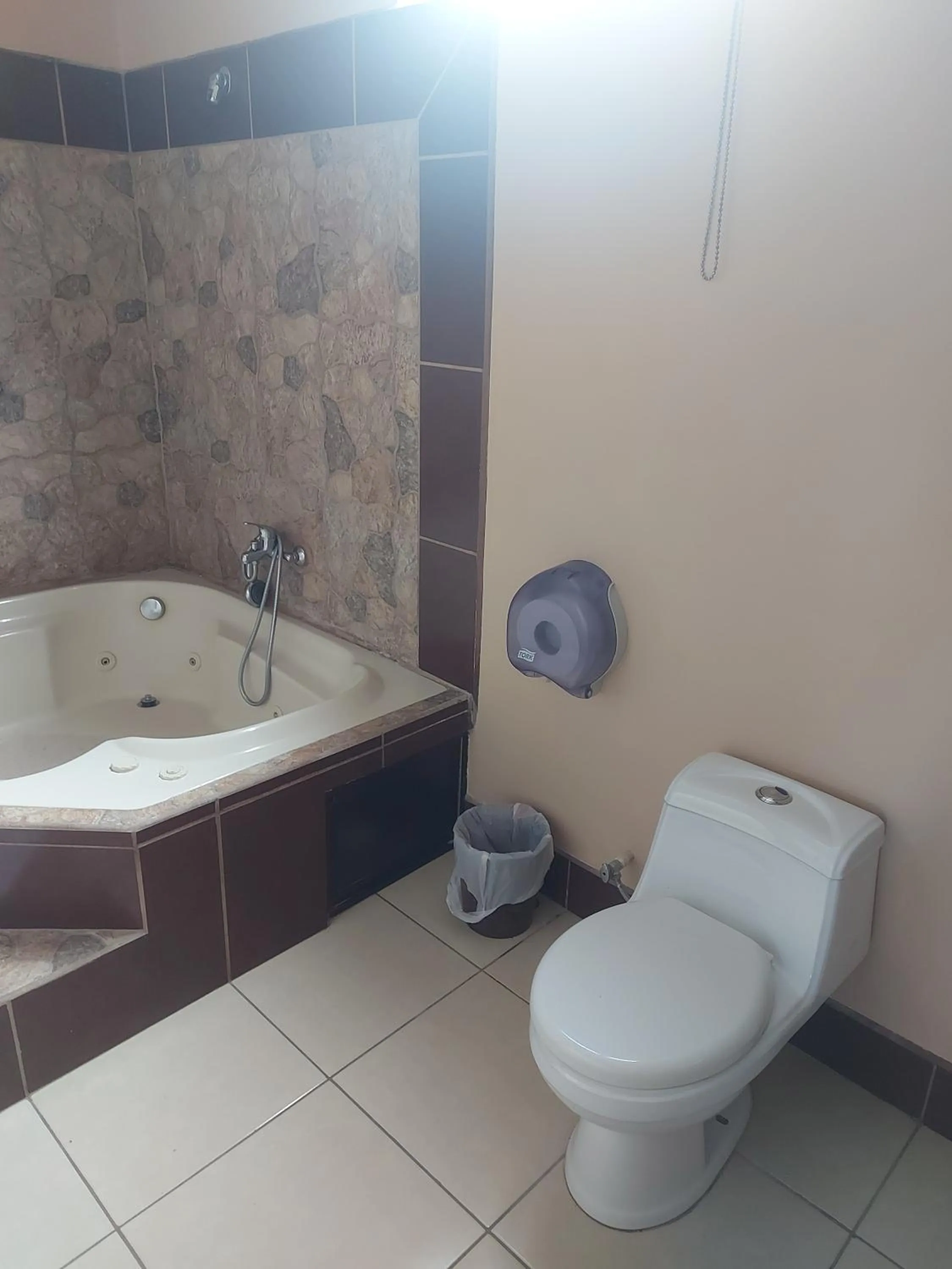 Shower in Hotel Torre Fuerte