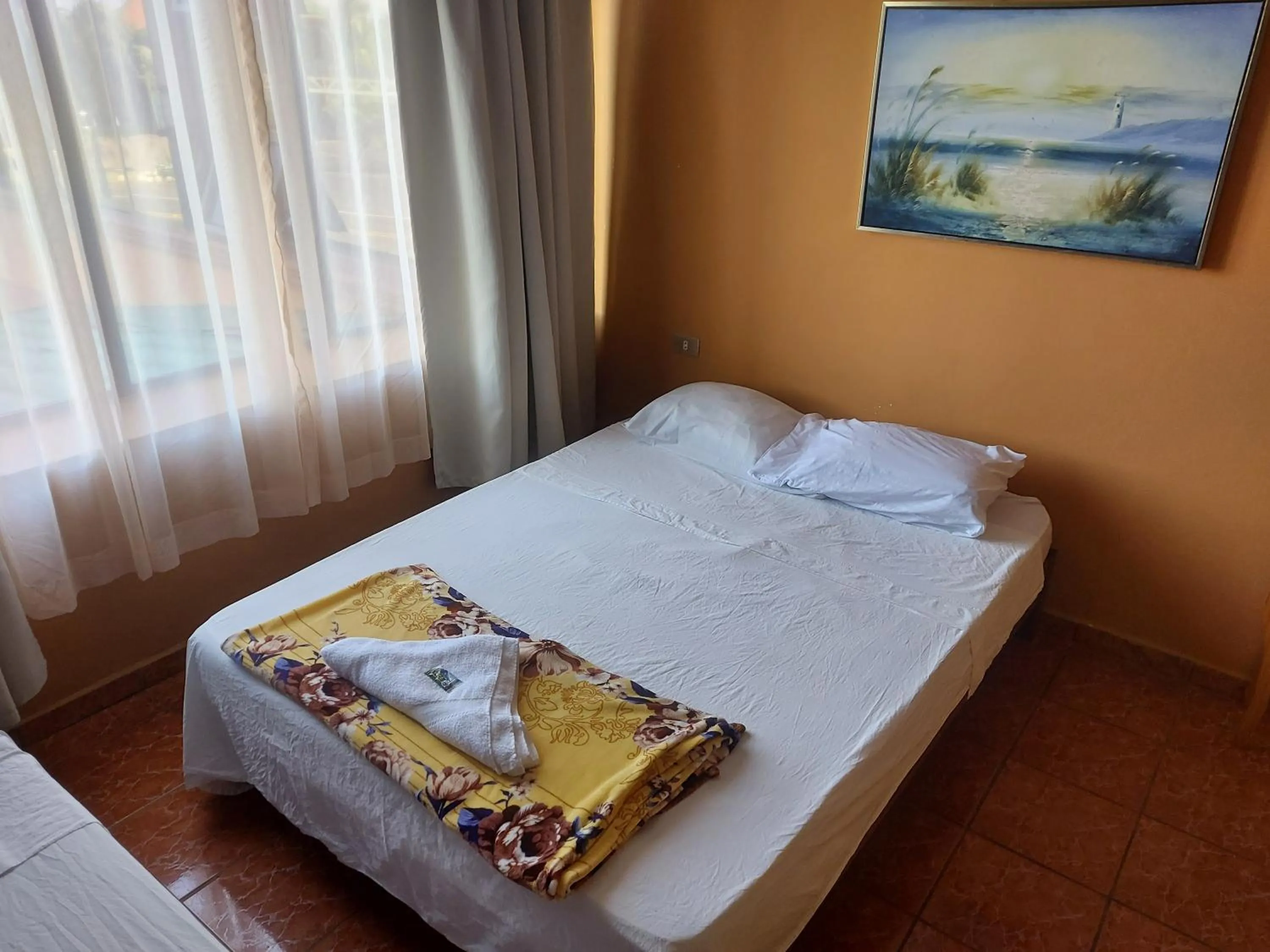 Bed in Hotel Torre Fuerte