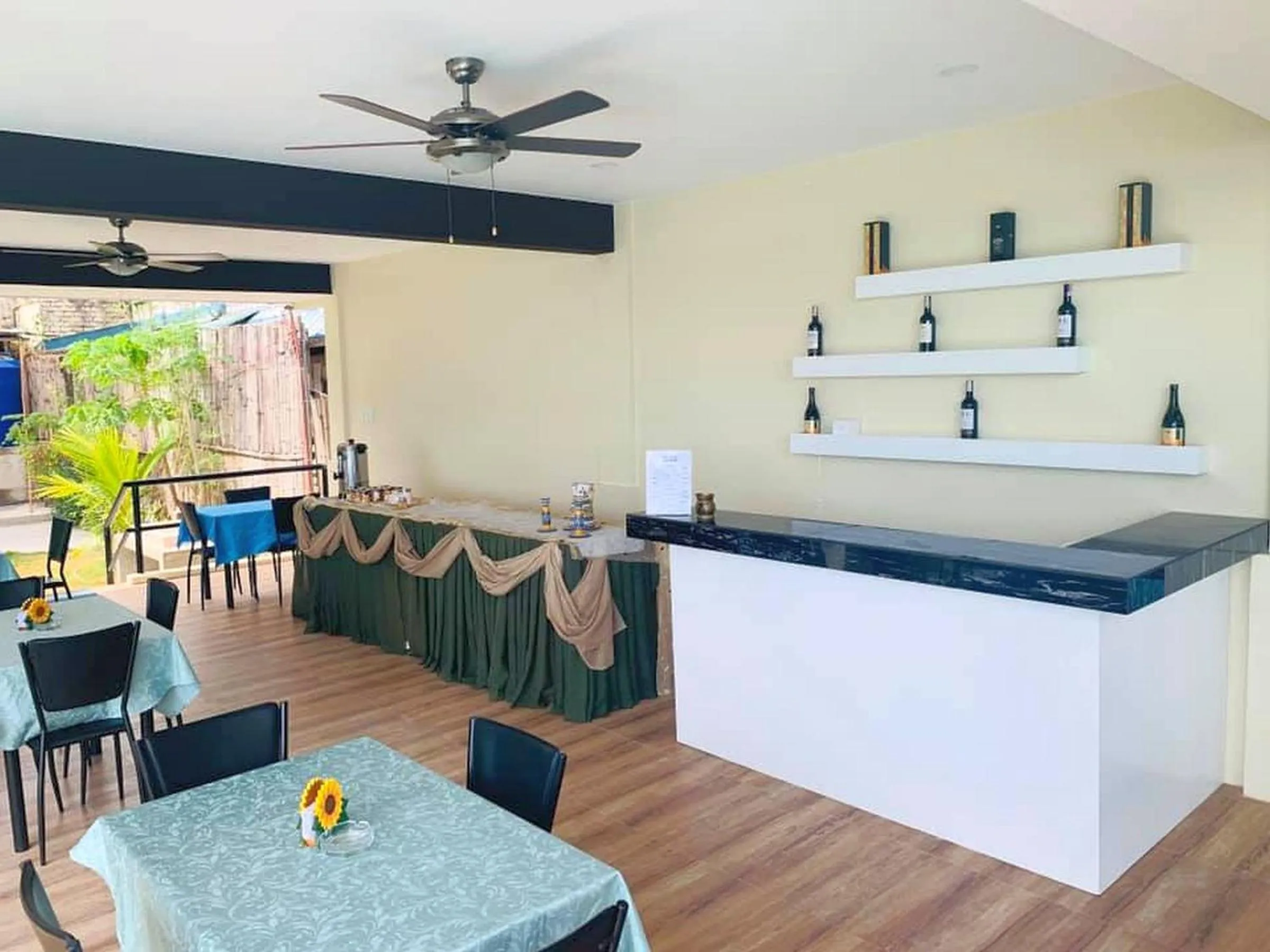 Dining area in Bentrina Diving Resort