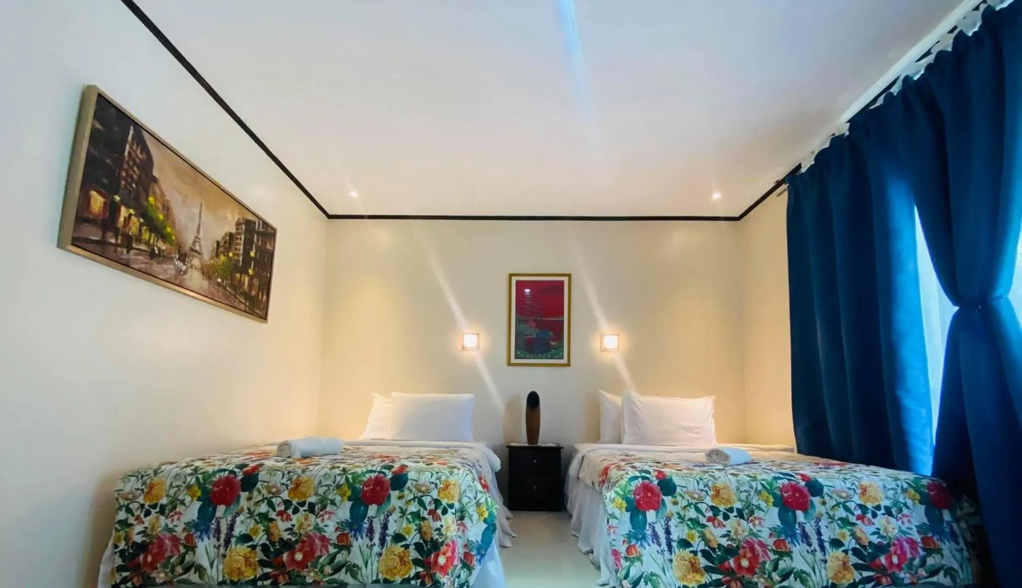 Bed in Bentrina Diving Resort