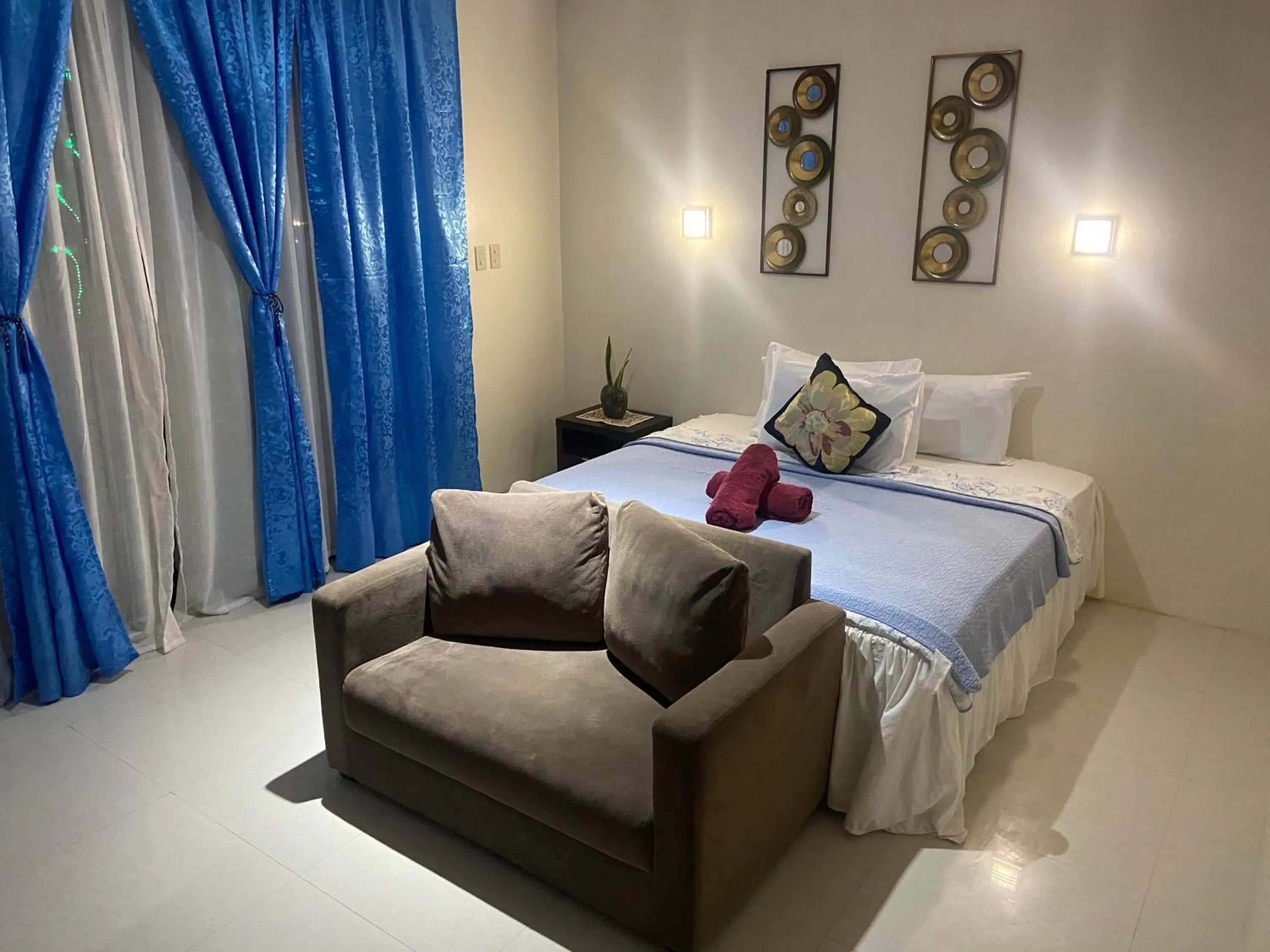 Bed in Bentrina Diving Resort