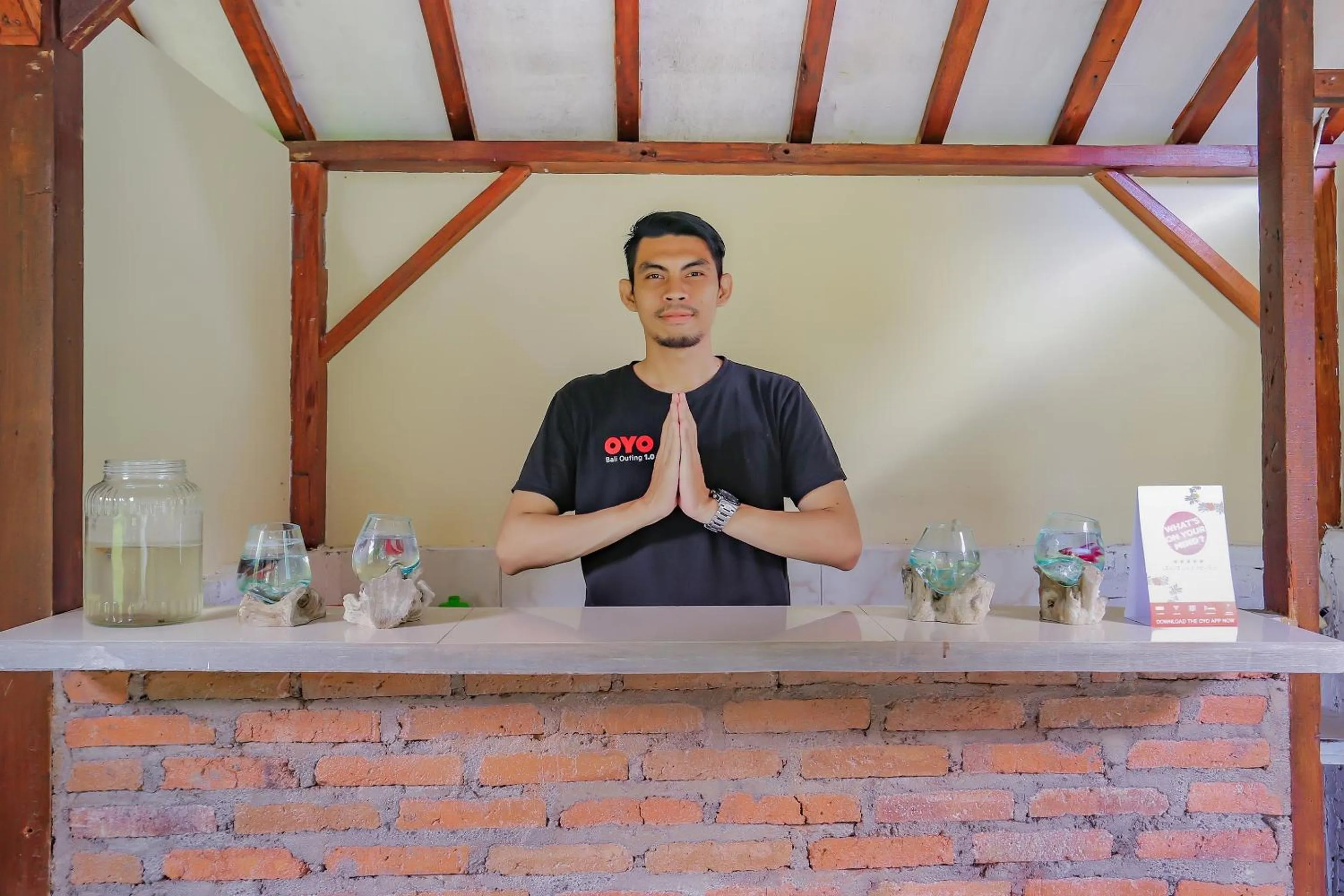 Lobby or reception in OYO Life 90301 Hidden Village Uluwatu