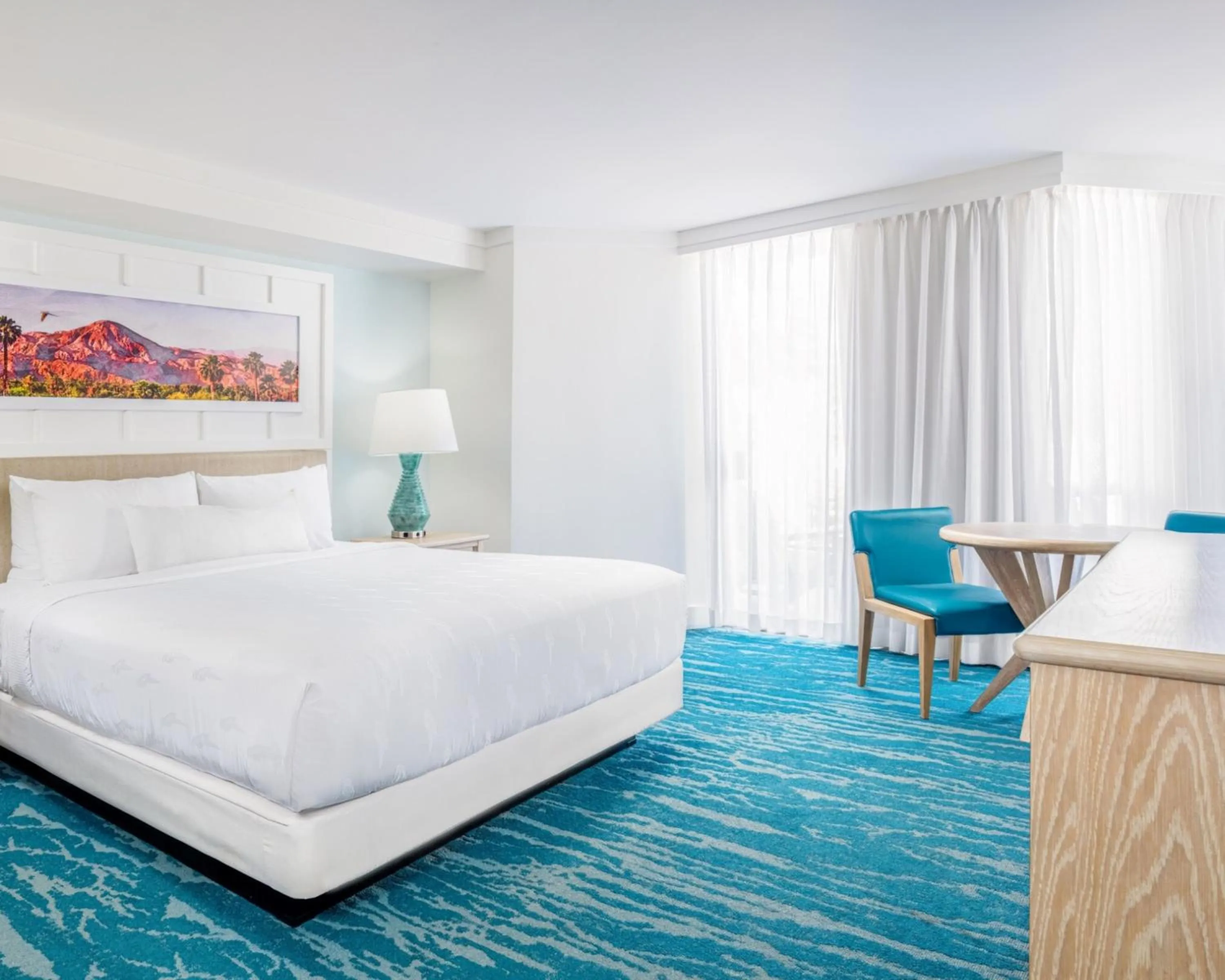 Photo of the whole room, Bed in Riviera Resort Palm Springs