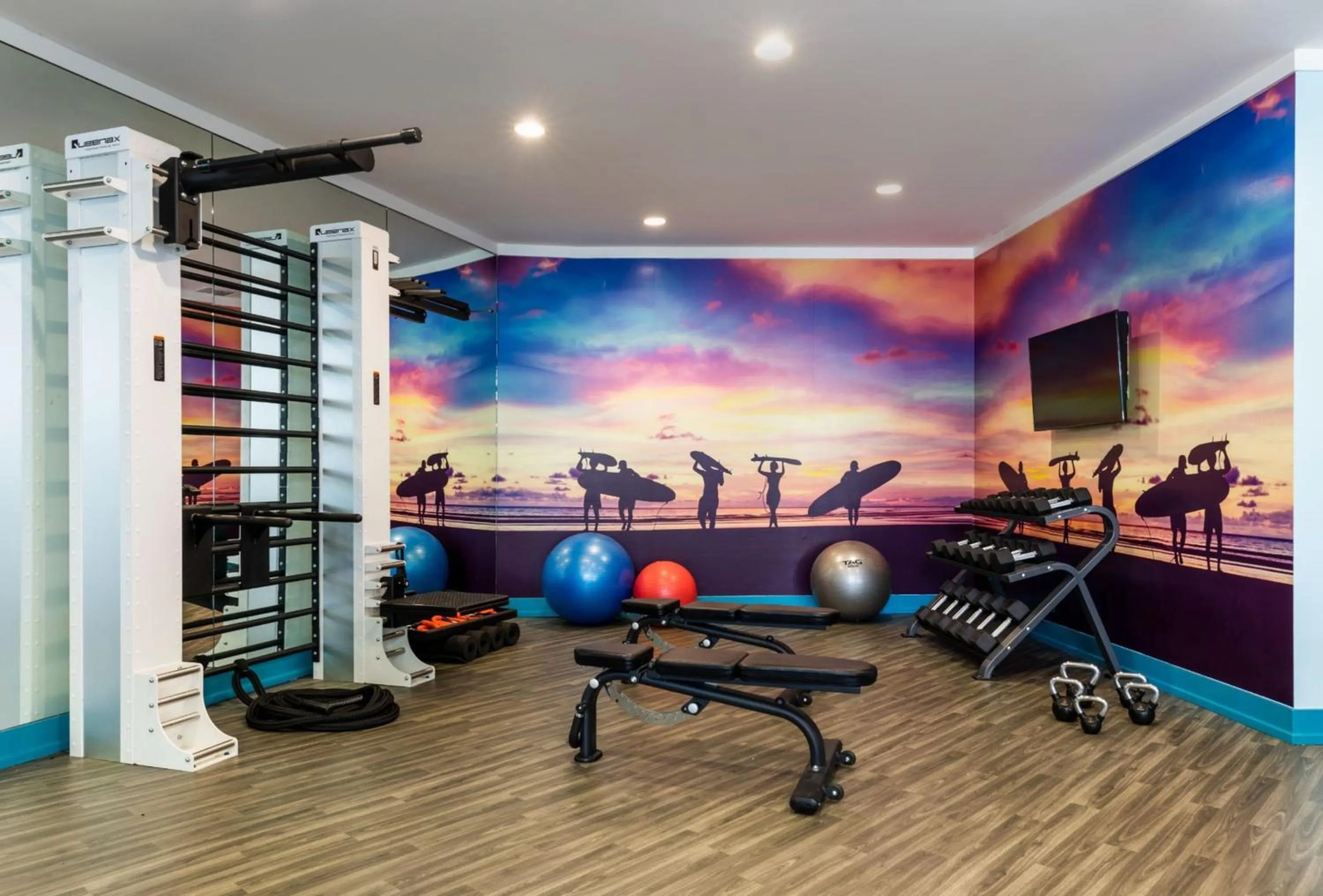 Fitness centre/facilities in Riviera Resort Palm Springs
