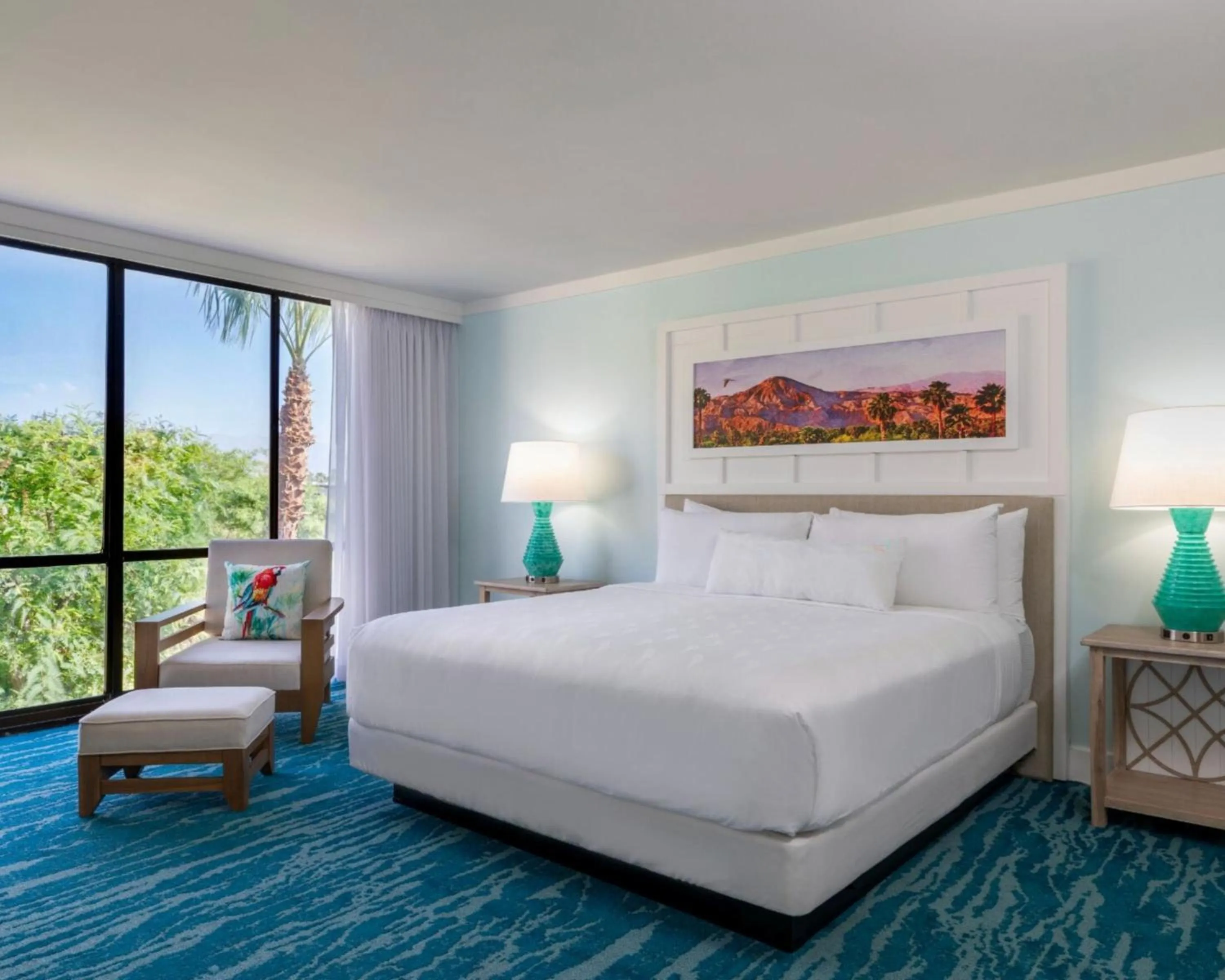 Photo of the whole room, Bed in Riviera Resort Palm Springs