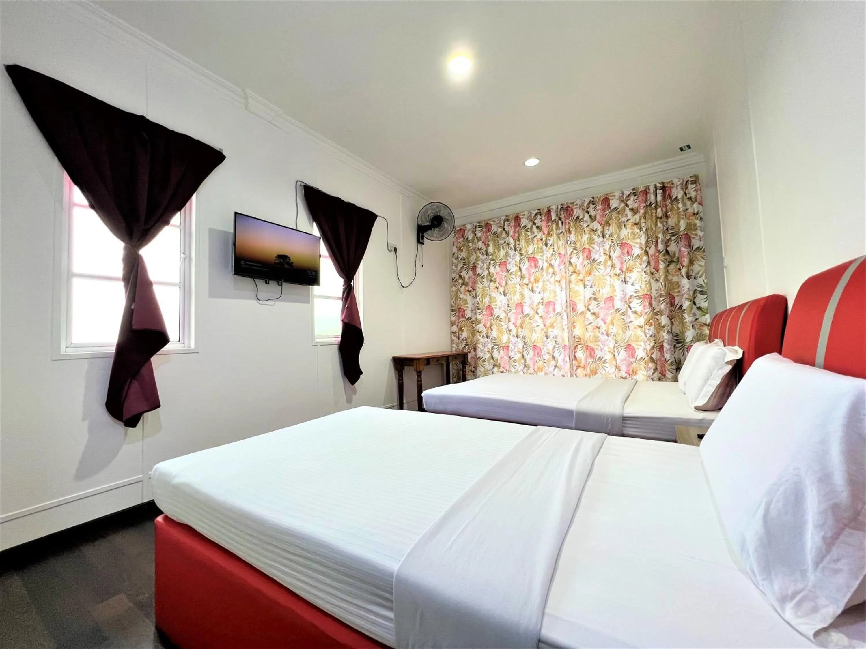 Bed in Suang Noh Homestay Kundasang