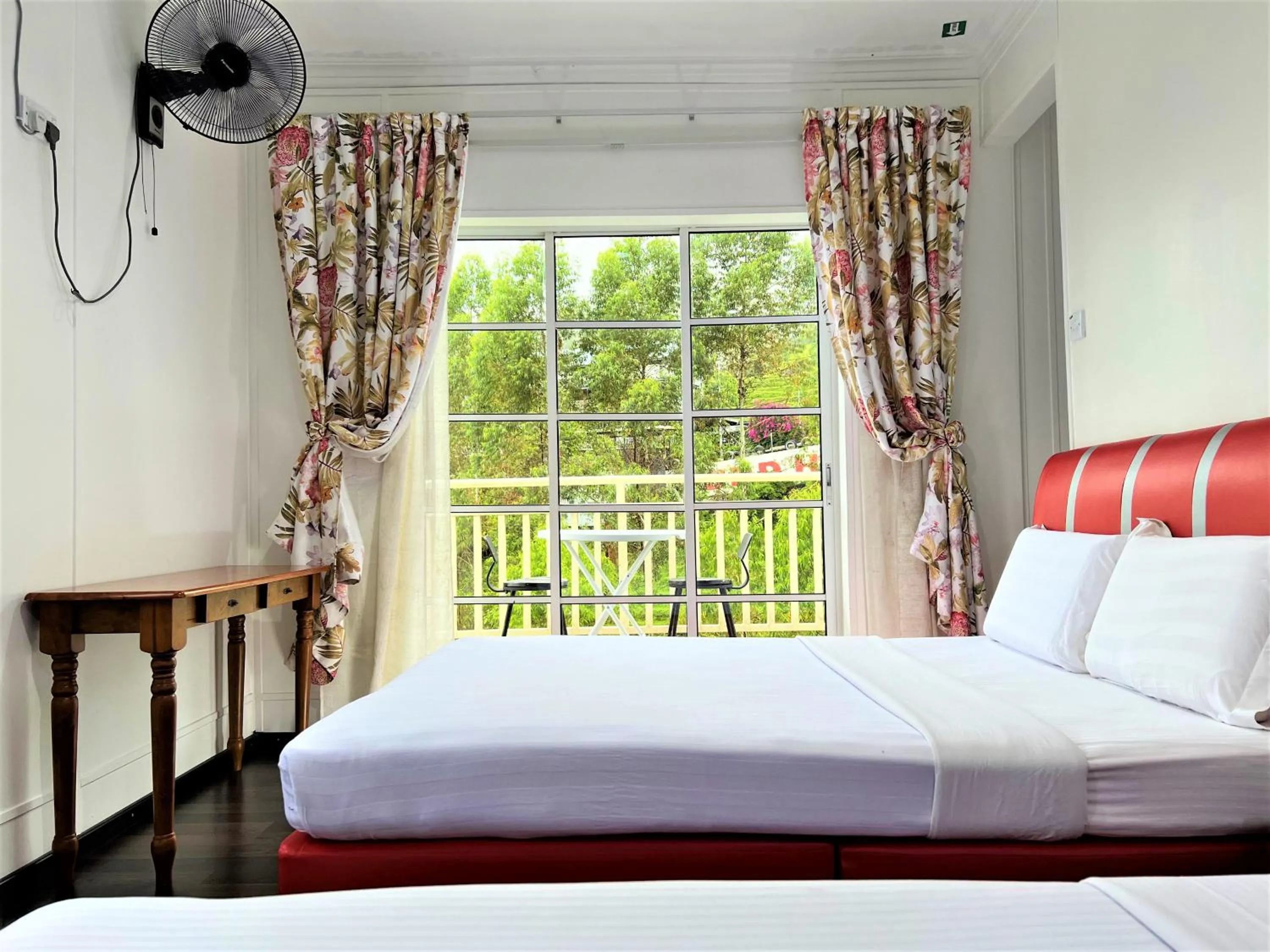 Bed in Suang Noh Homestay Kundasang