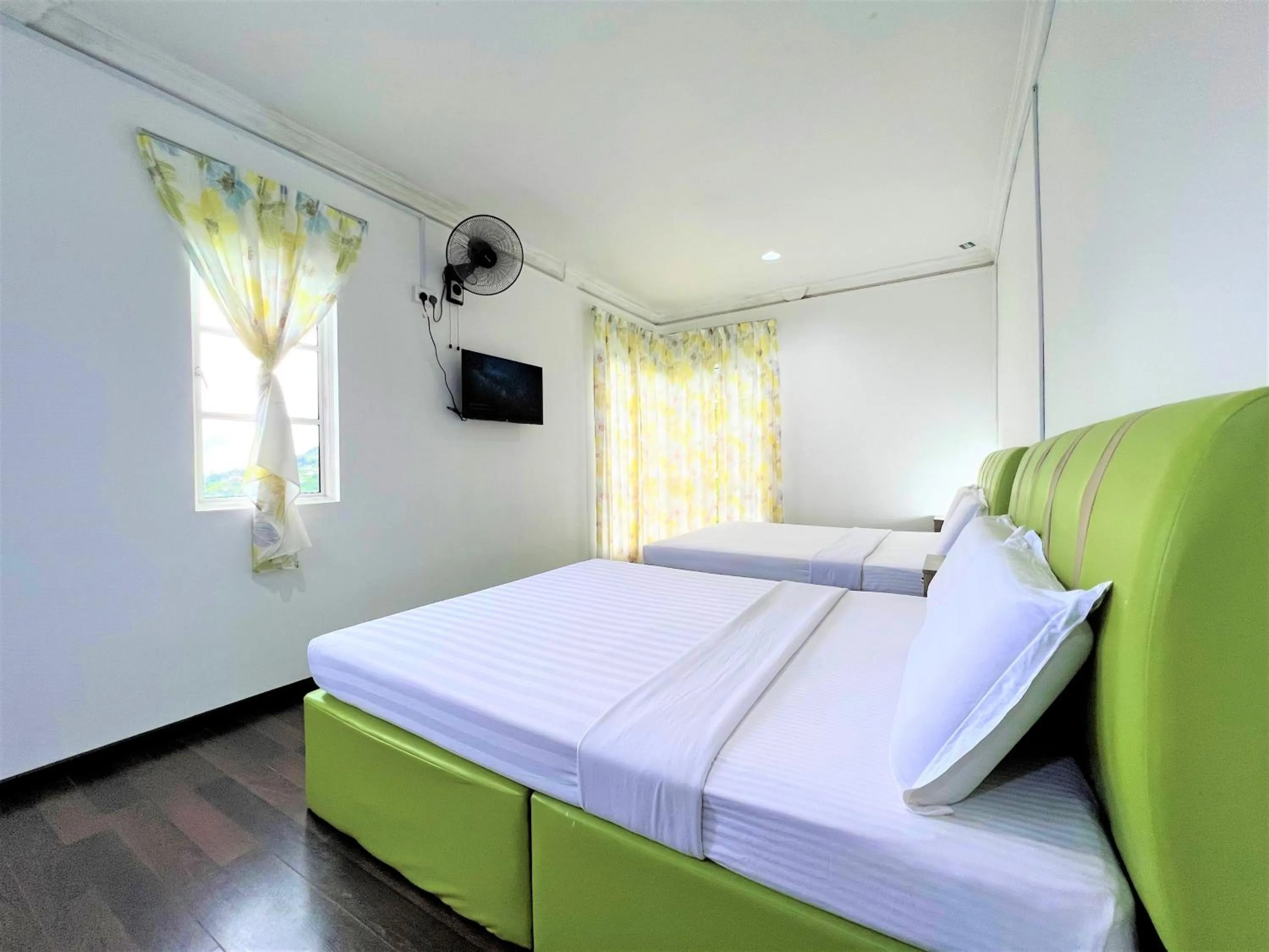 Bed in Suang Noh Homestay Kundasang