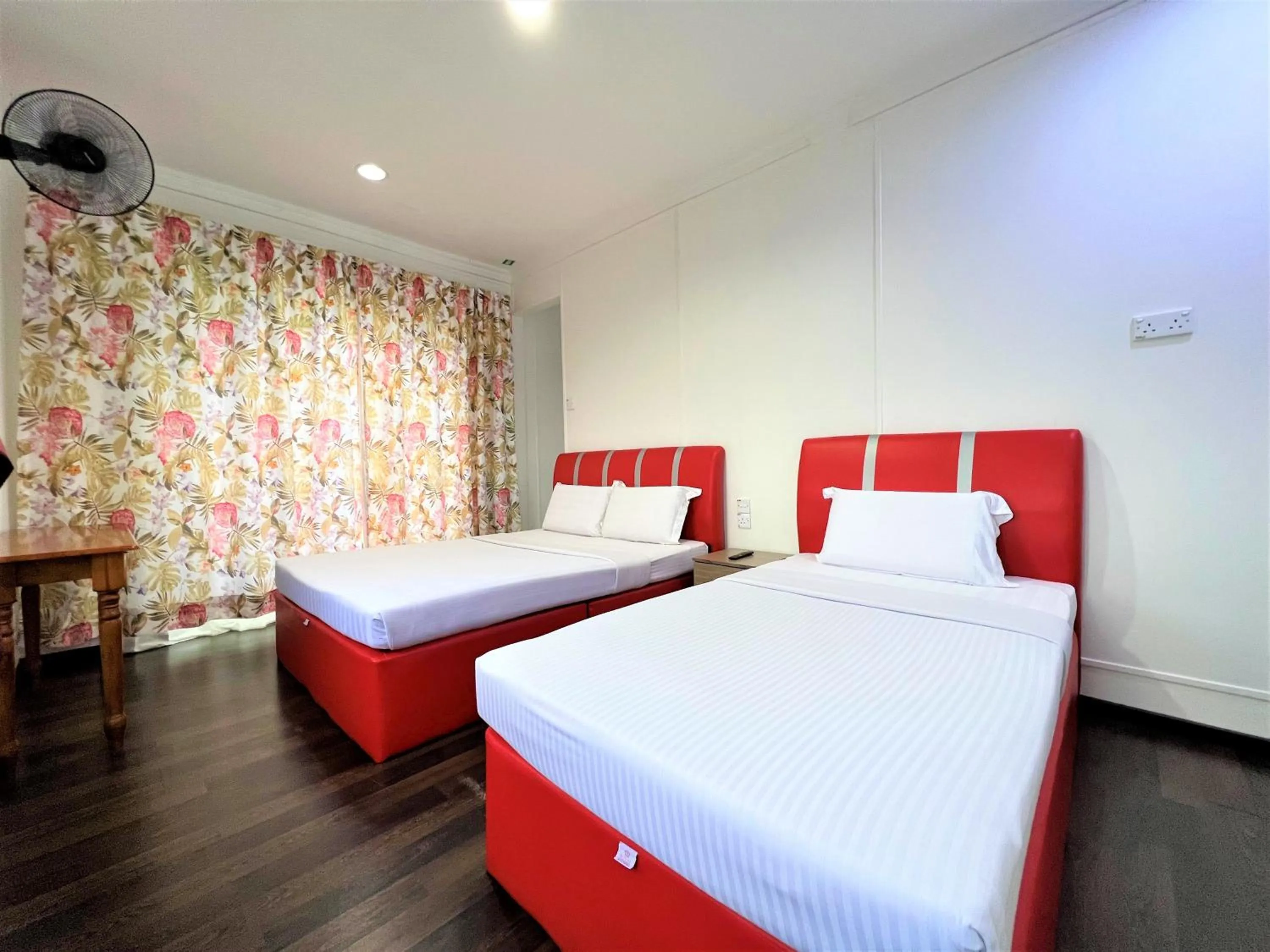 Bed in Suang Noh Homestay Kundasang