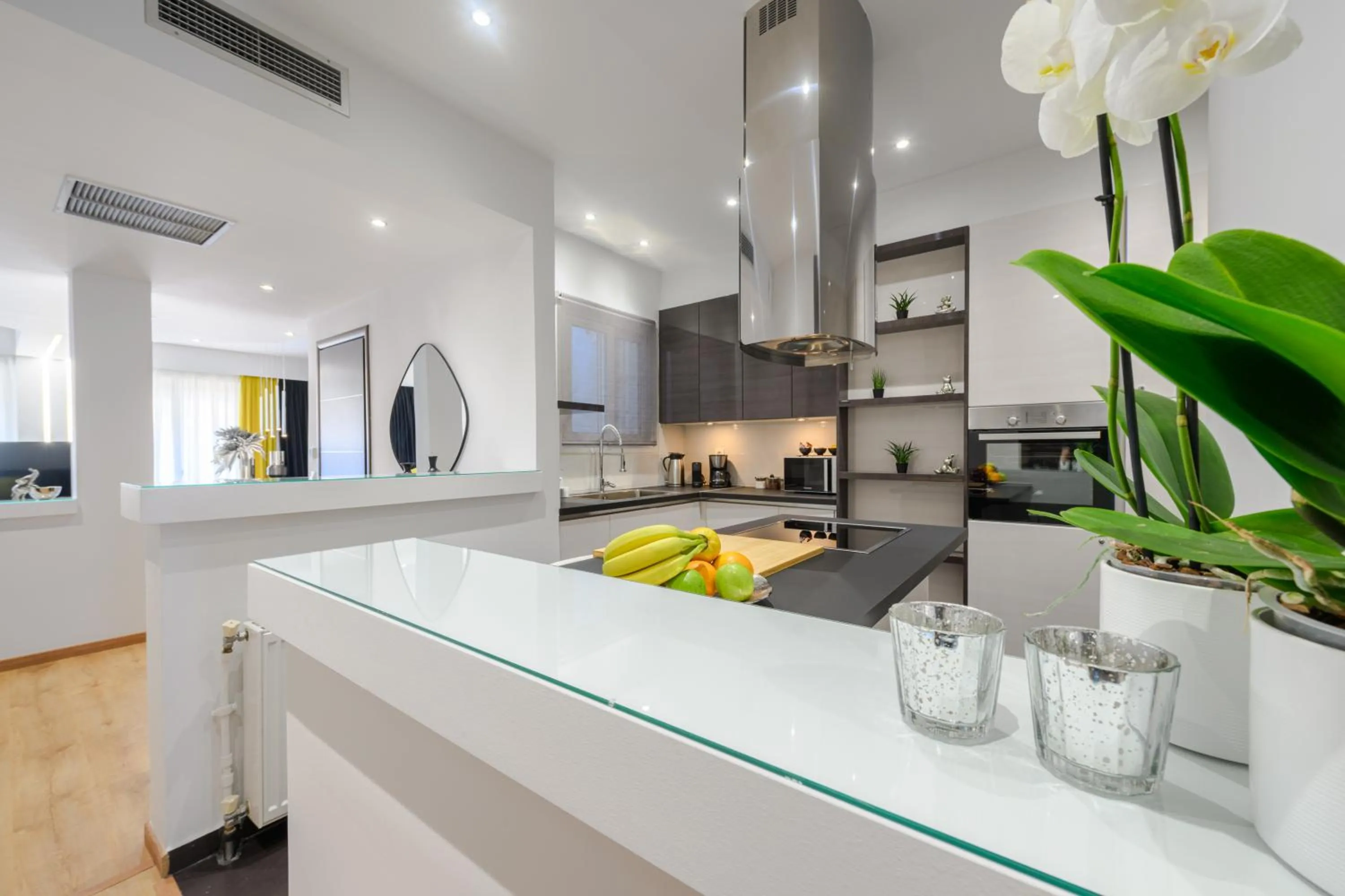 Kitchen or kitchenette in Acropolis View Deluxe Penthouse & Luxury Apartments