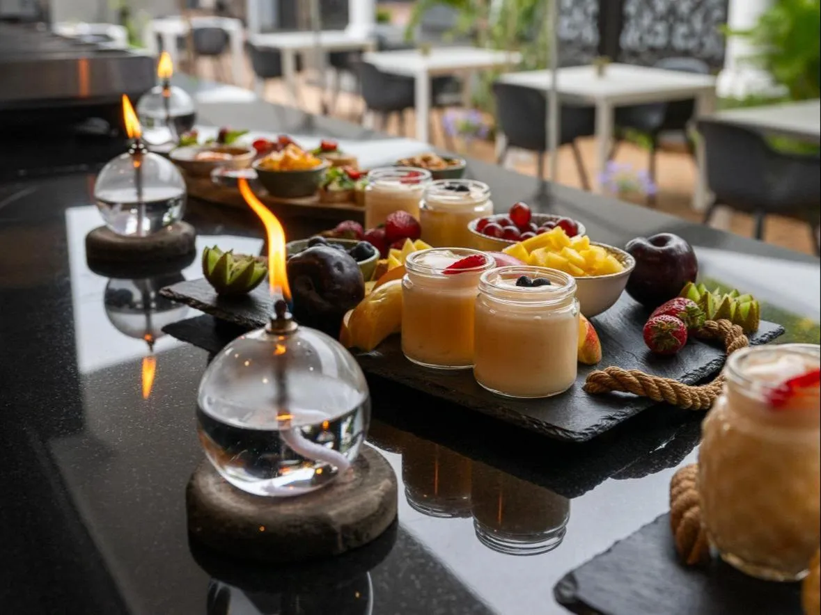 Dining area in Familia Guesthouse & Boutique Hotel