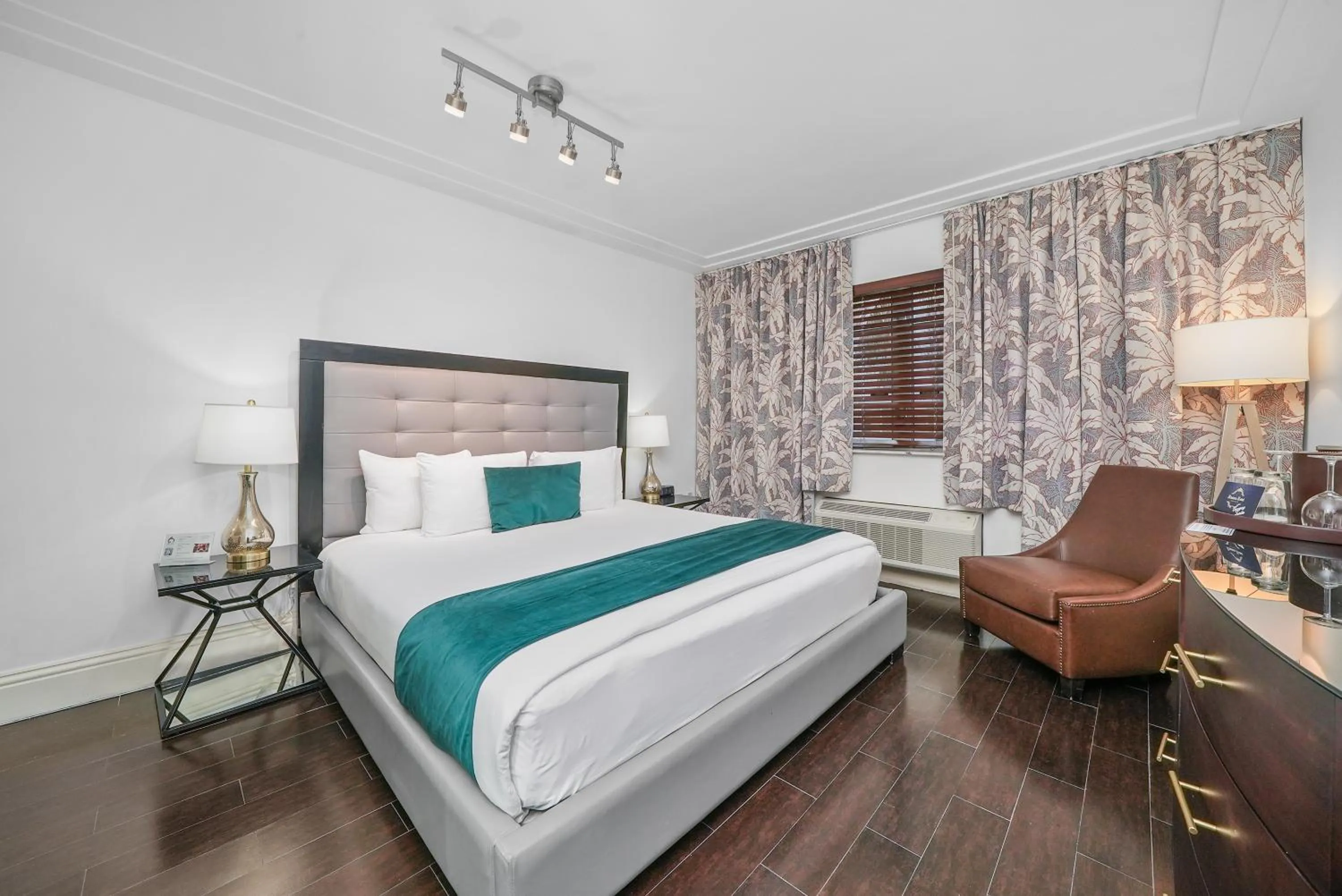 Bed in Riviera Suites