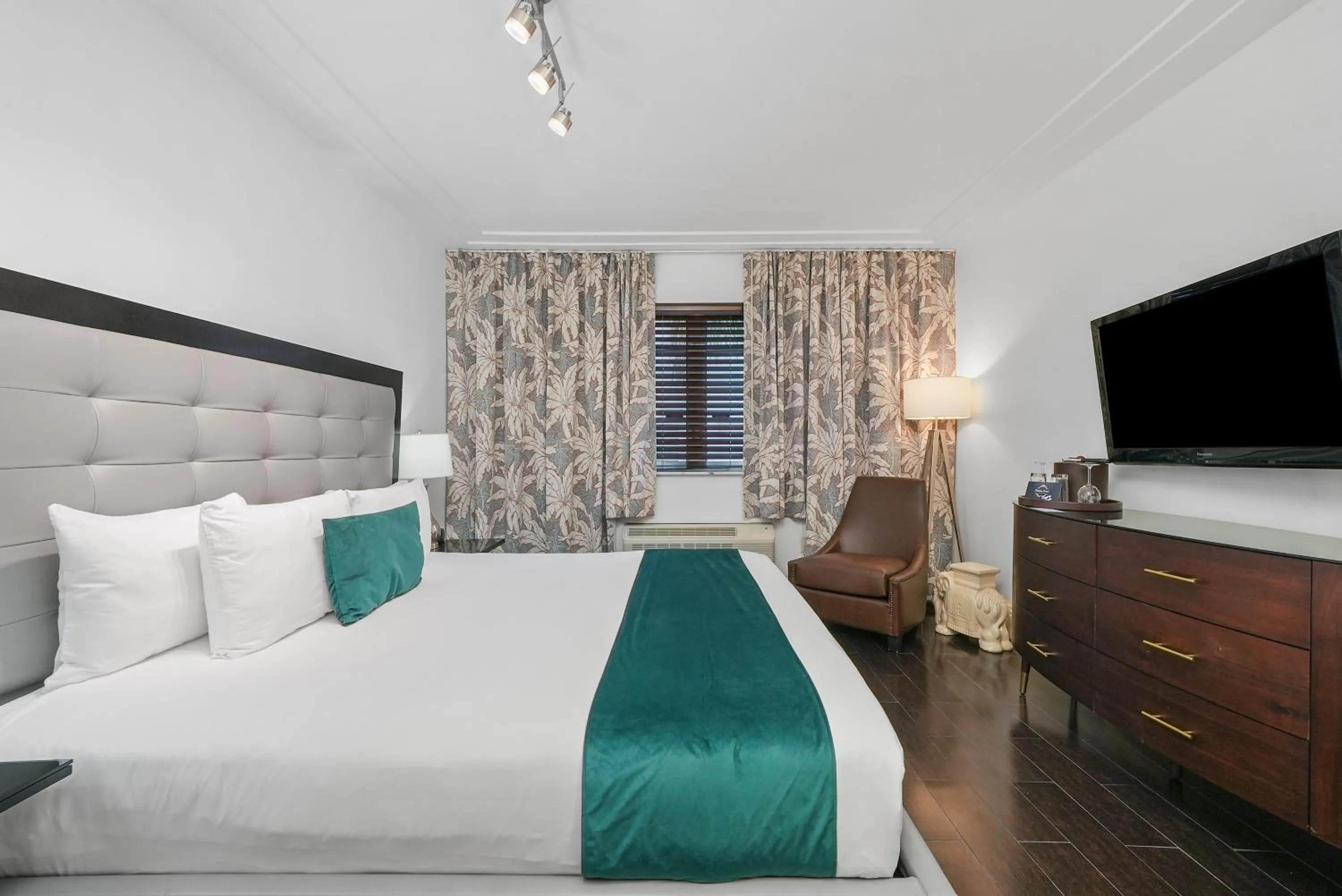 Bed in Riviera Suites