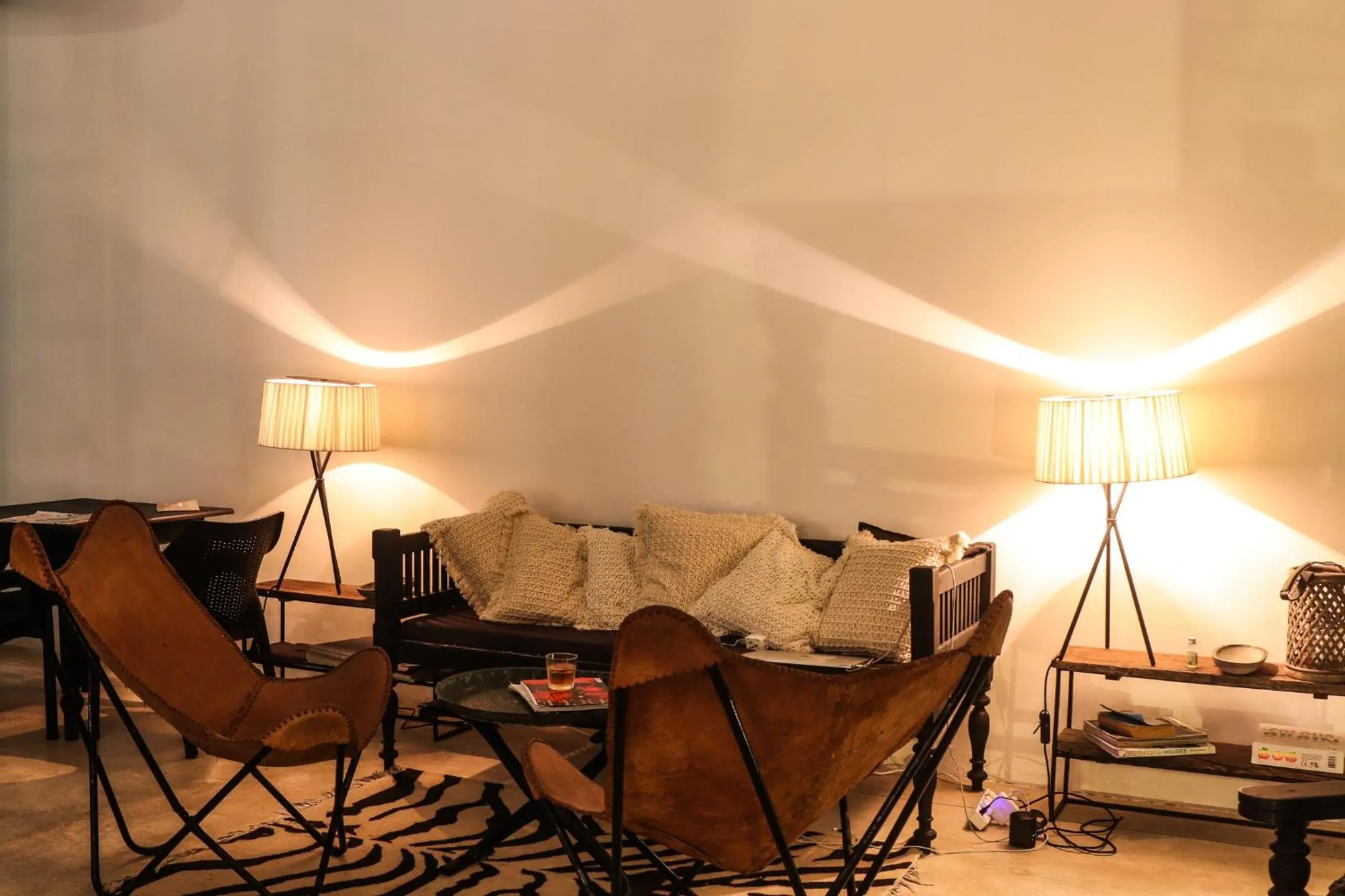 Seating area in Bieshu Beach Hive