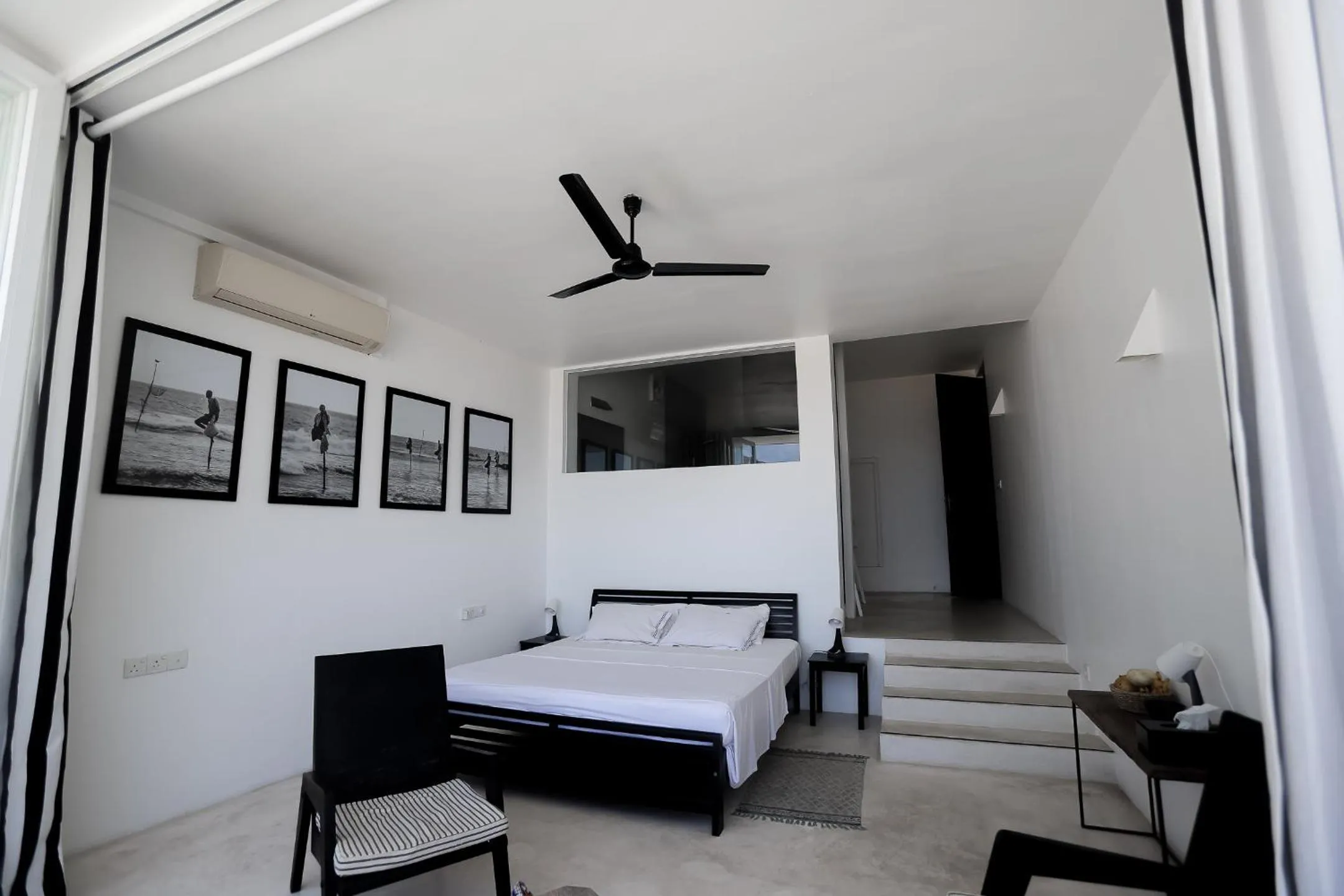 Bed in Bieshu Beach Hive