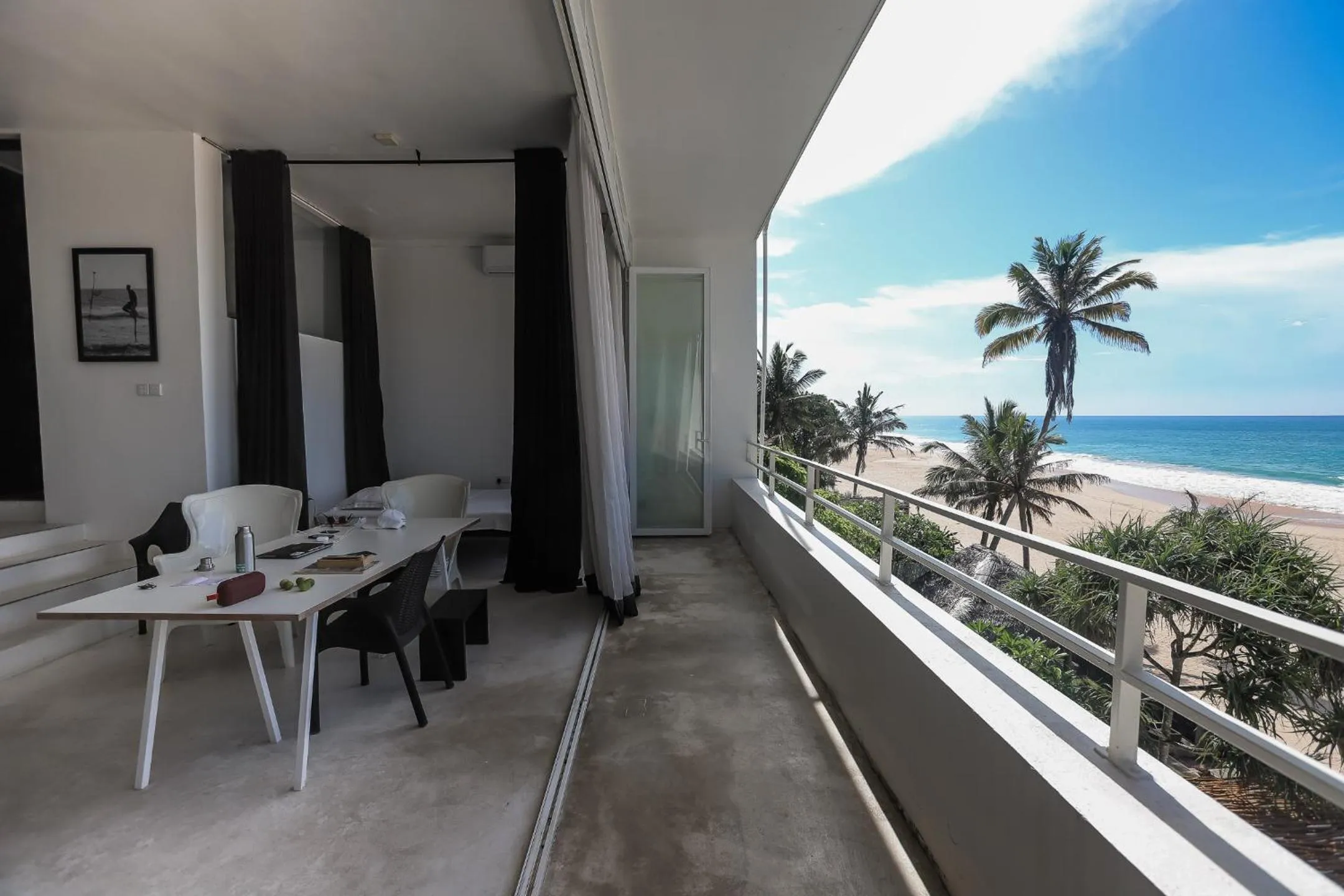 Patio in Bieshu Beach Hive