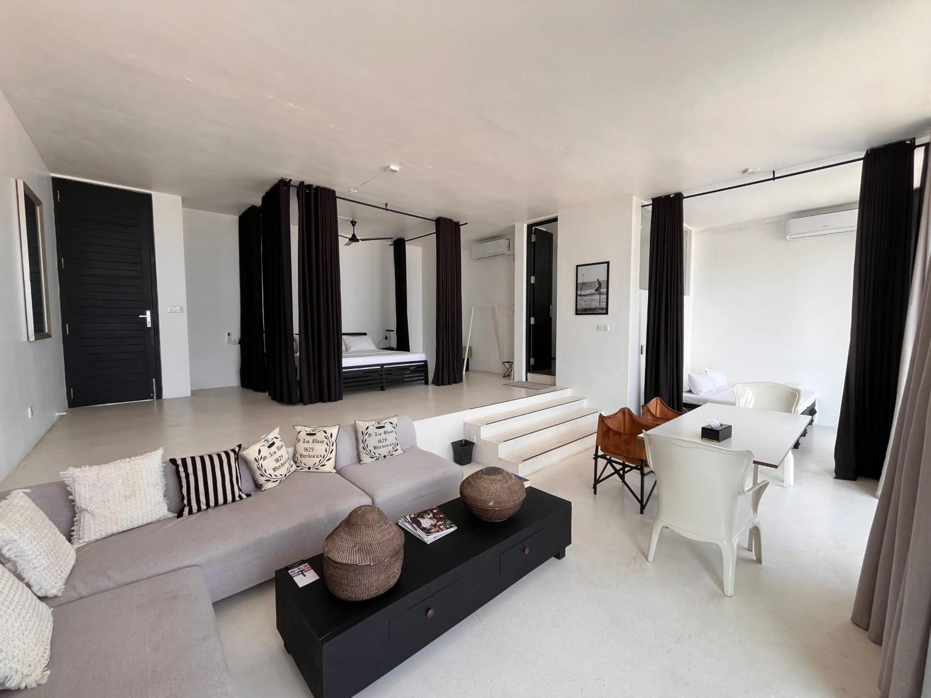 Bed in Bieshu Beach Hive