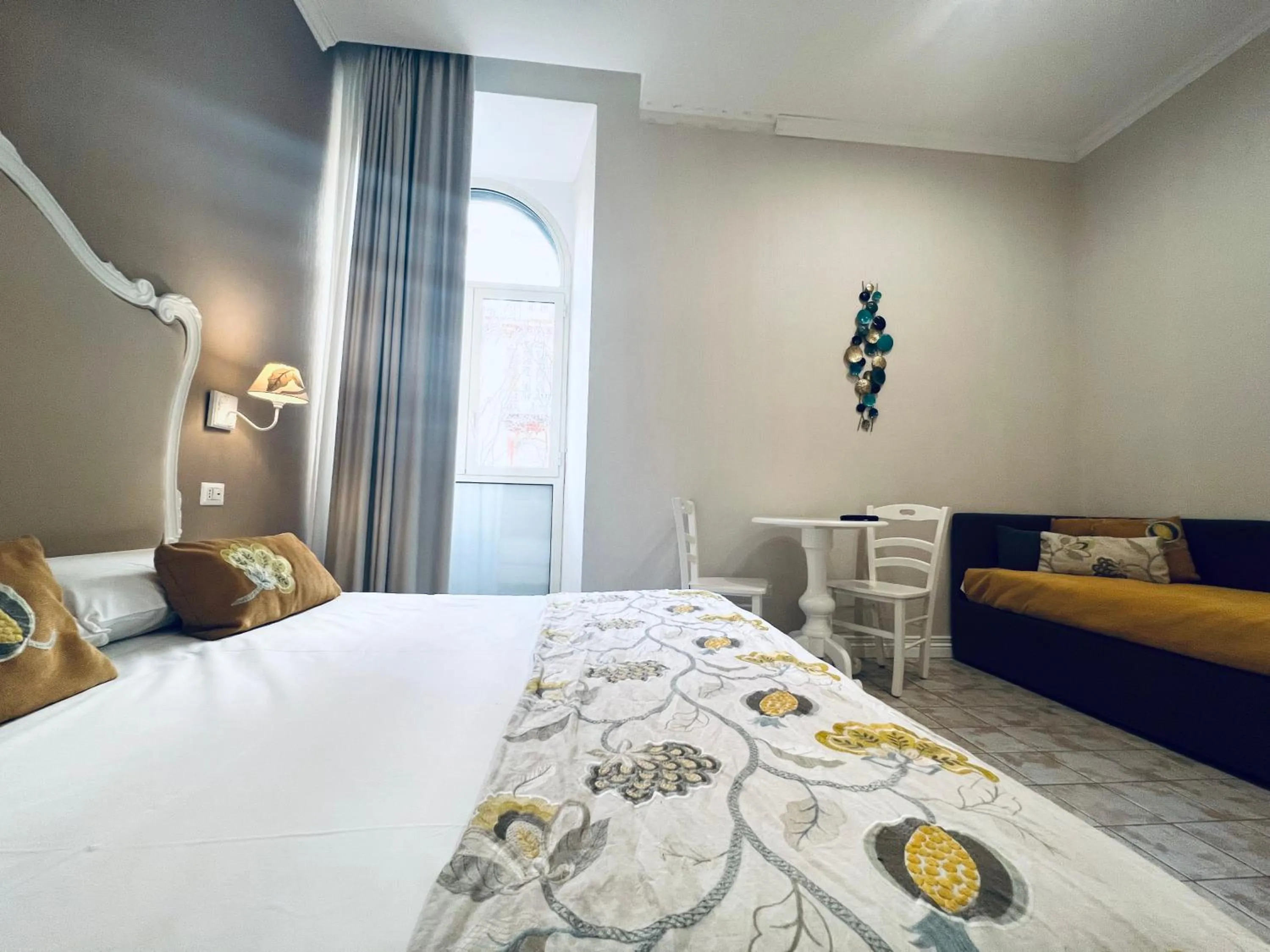 Bed in Certosa Suite