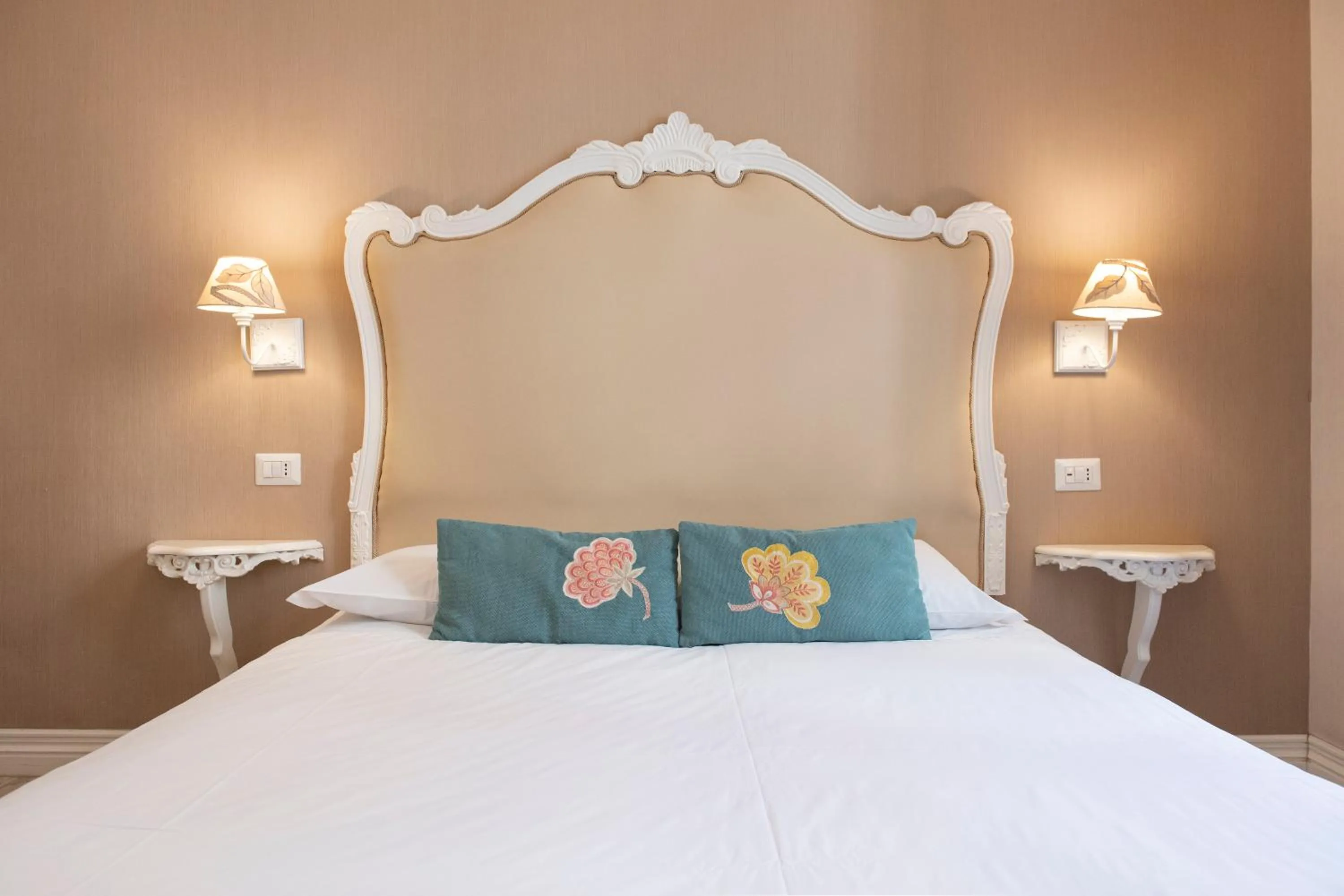 Bed in Certosa Suite