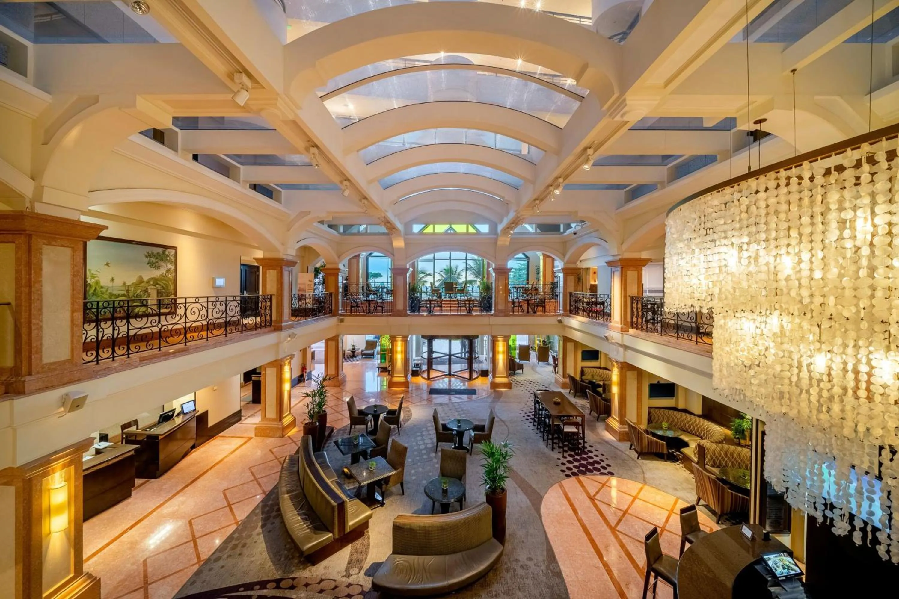 Lobby or reception in JW Marriott Rio de Janeiro