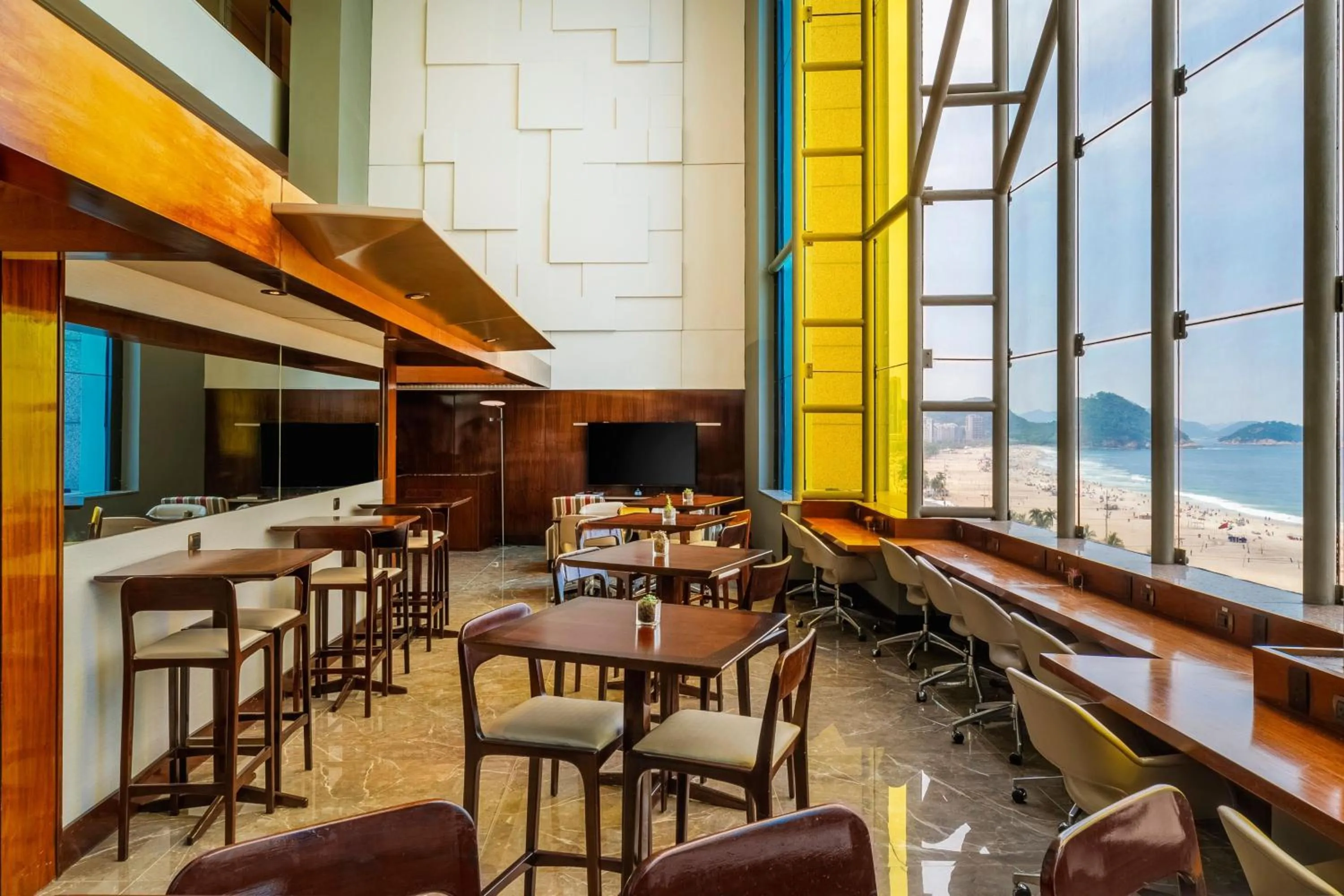 Lounge or bar in JW Marriott Rio de Janeiro