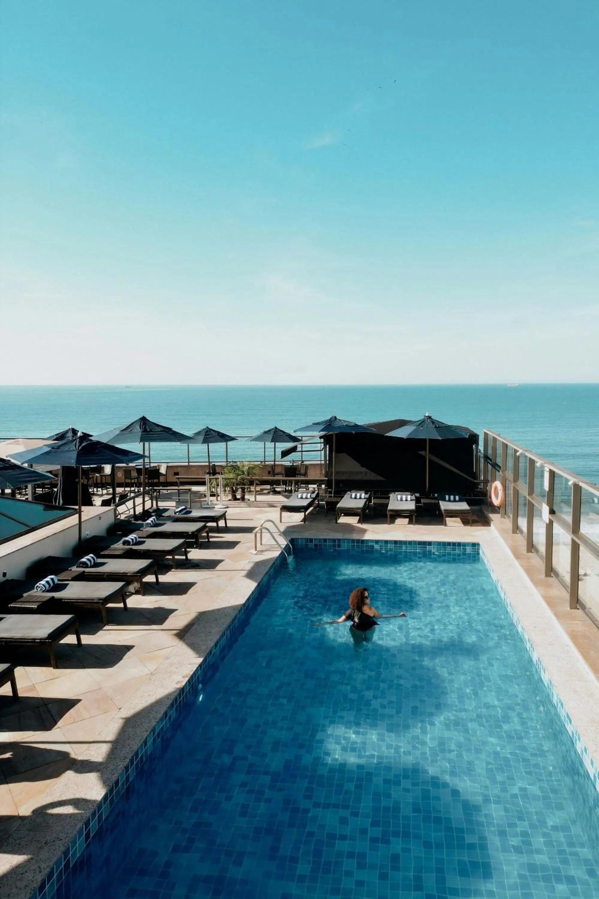 Swimming pool in JW Marriott Rio de Janeiro