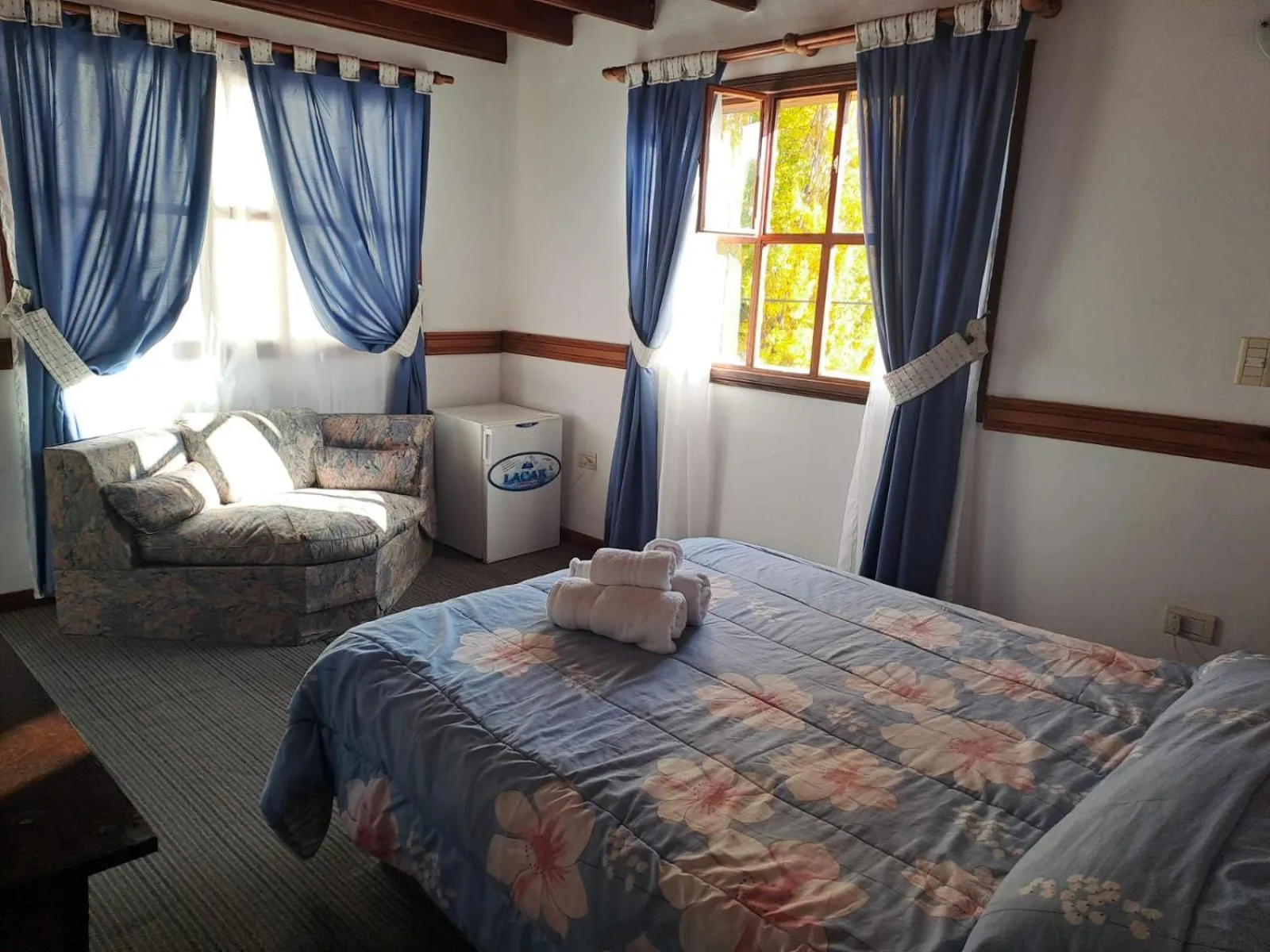 Bed in Hostería Austral