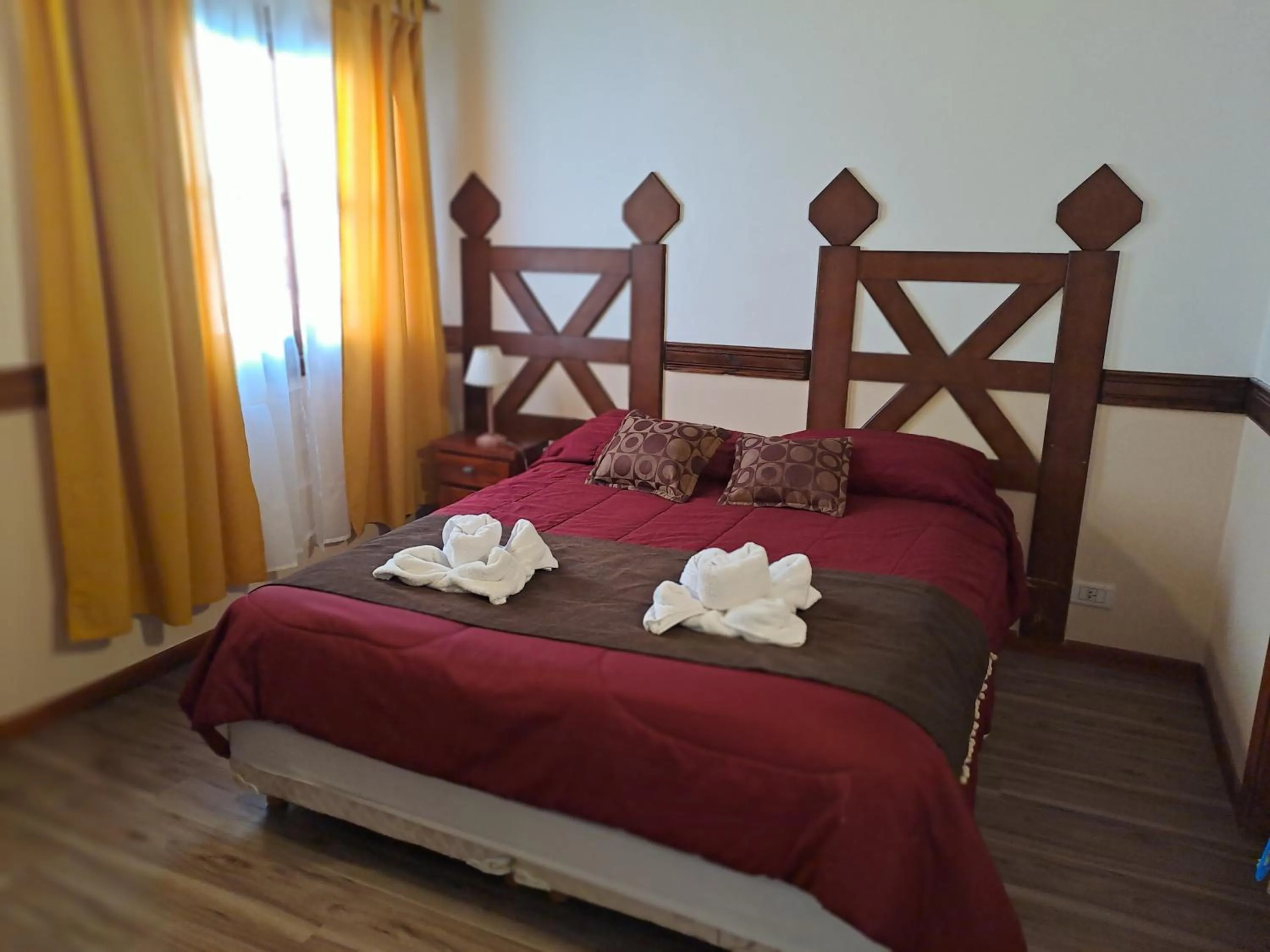 Bed in Hostería Austral