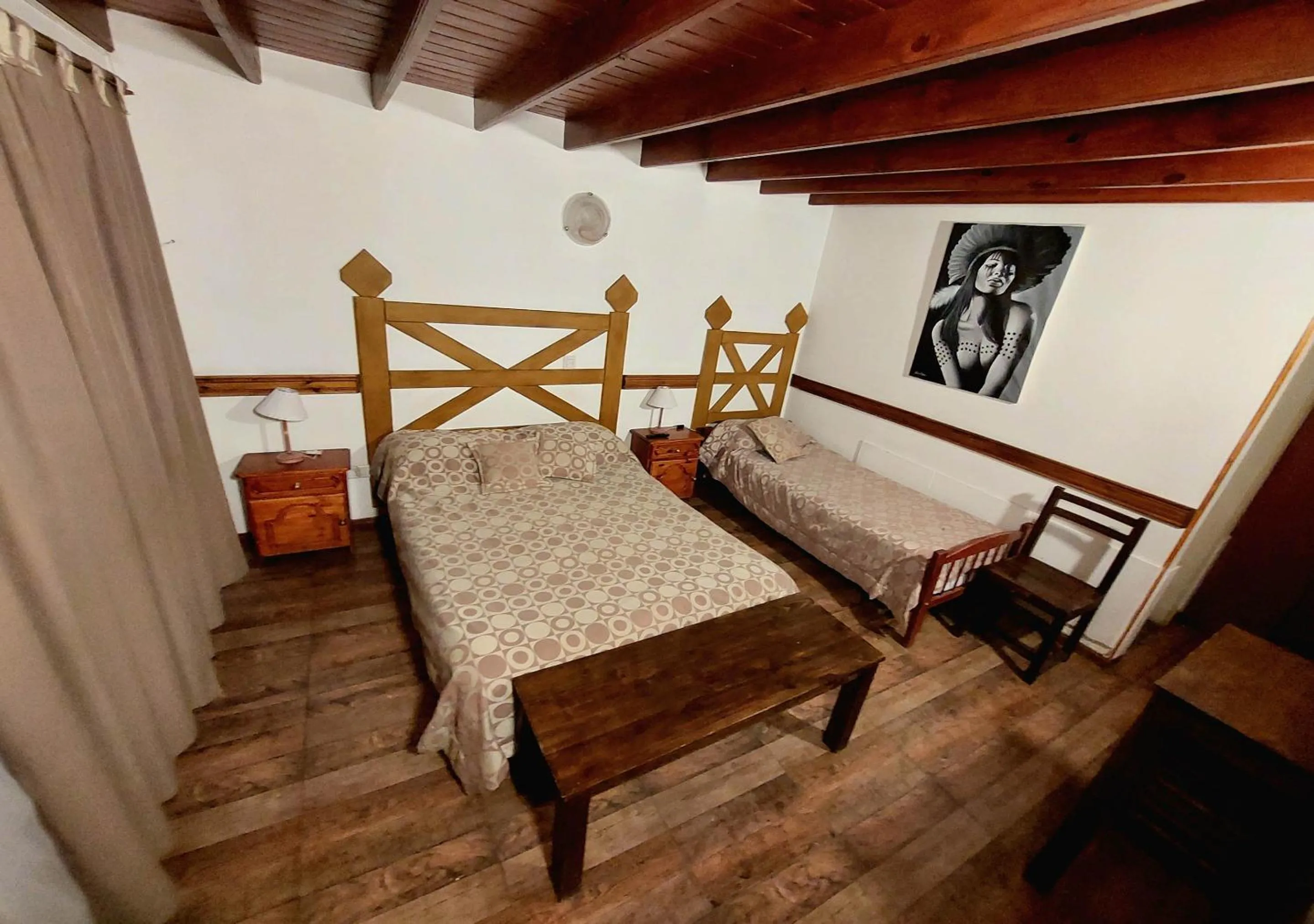 Bedroom, Bed in Hostería Austral
