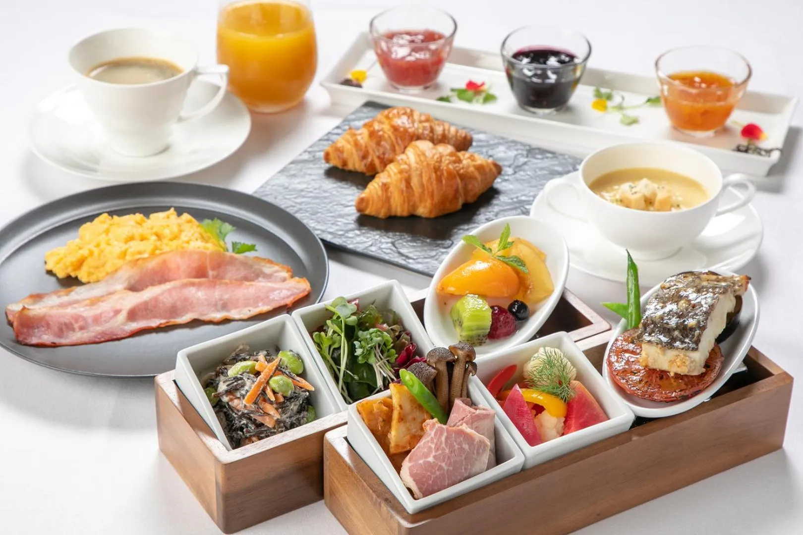 Breakfast in MARISSA RESORT sazanseto suo-oshima