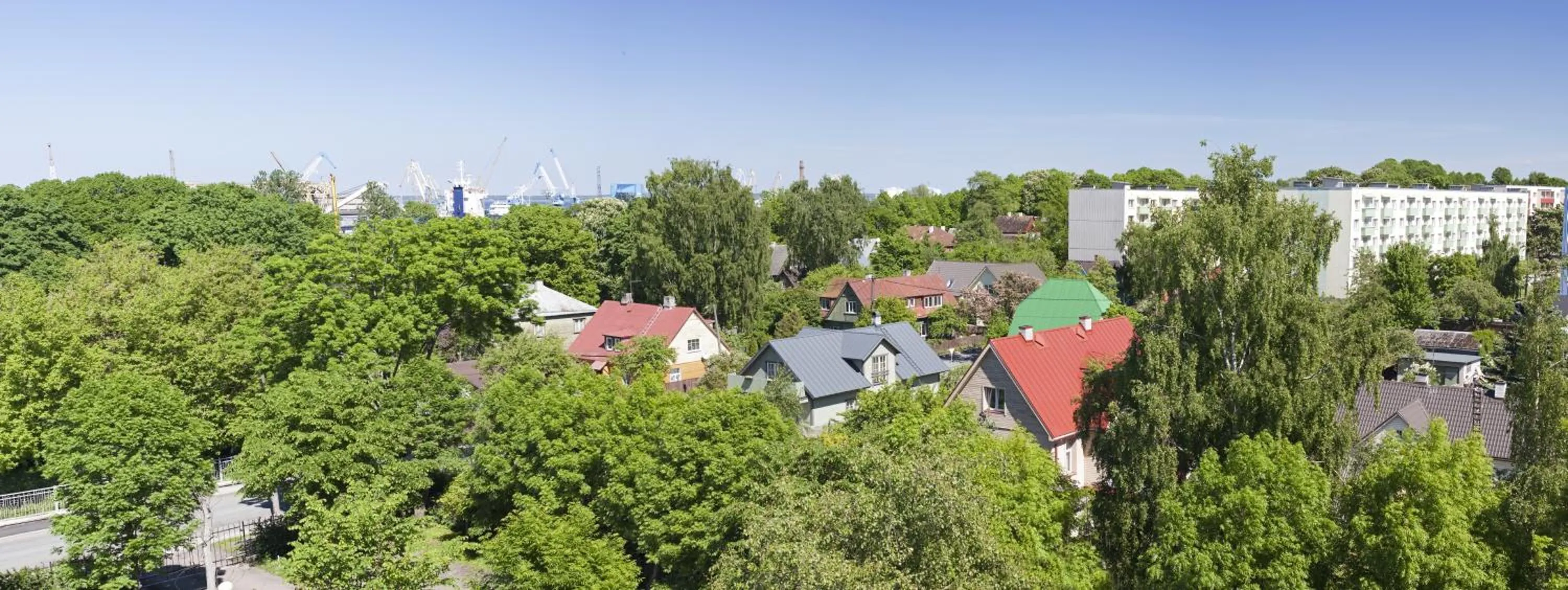 Natural landscape in EHE Hostel