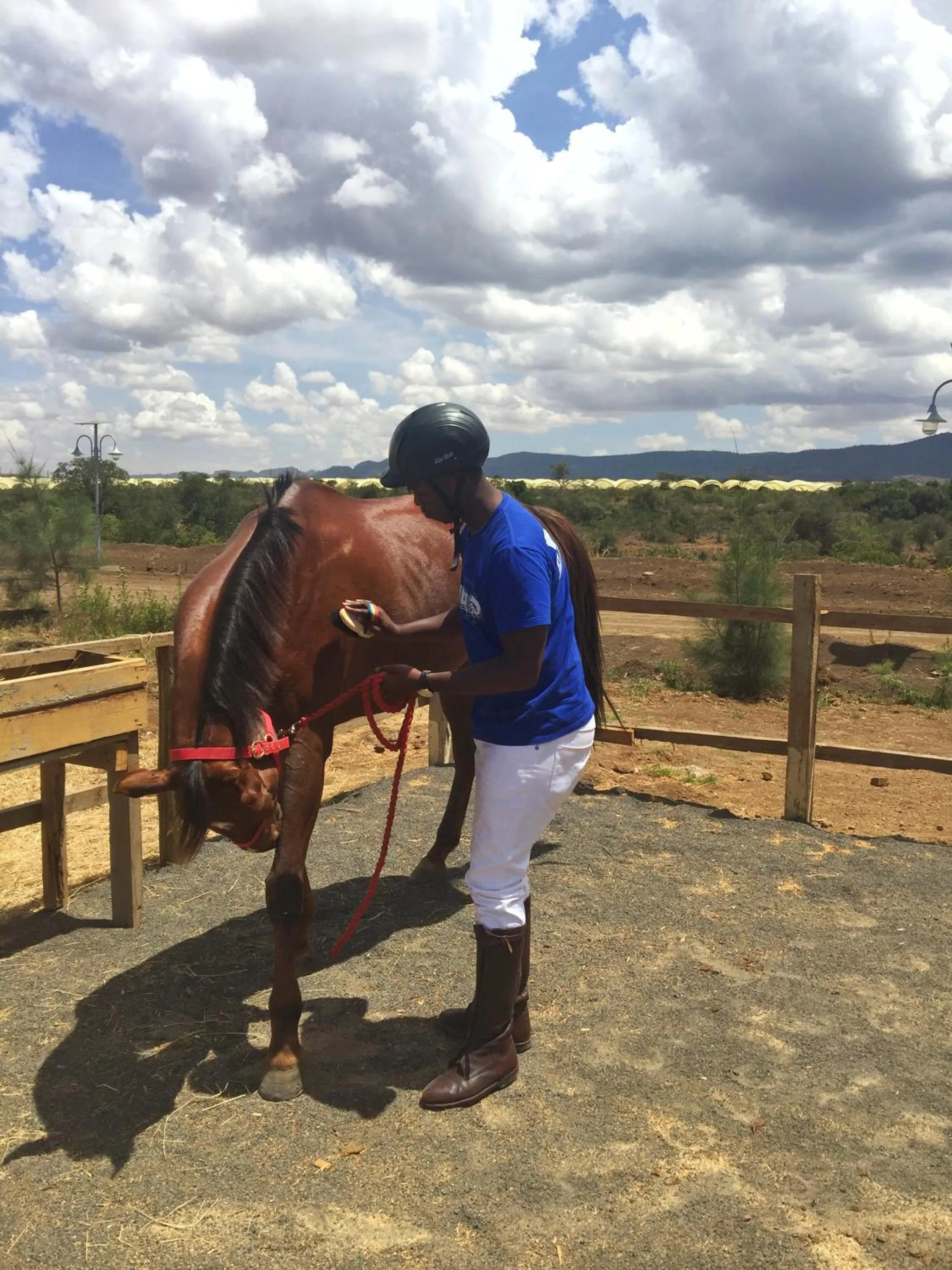 Horse-riding in Maiyan Nanyuki