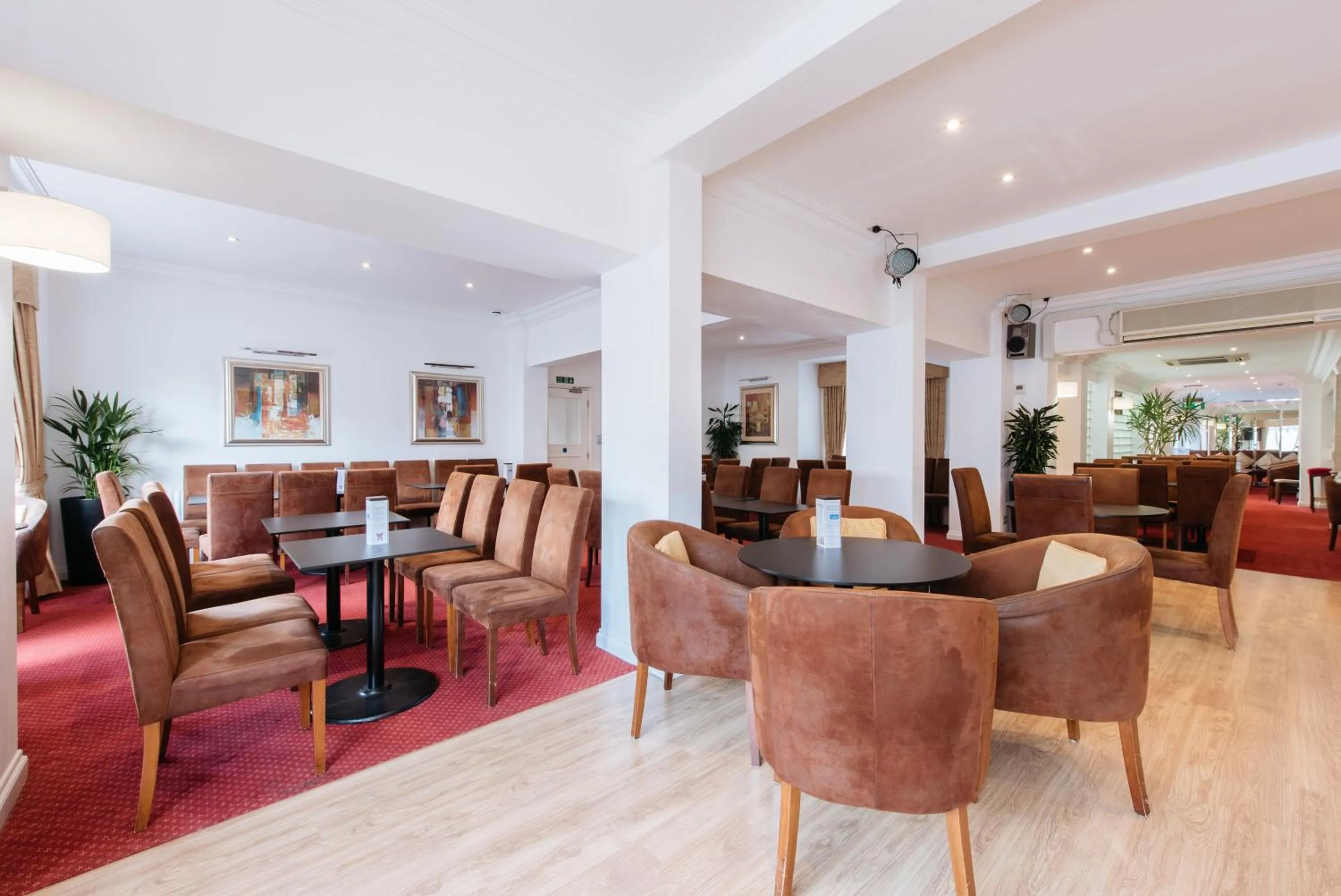 Restaurant/places to eat in The Queens Hotel