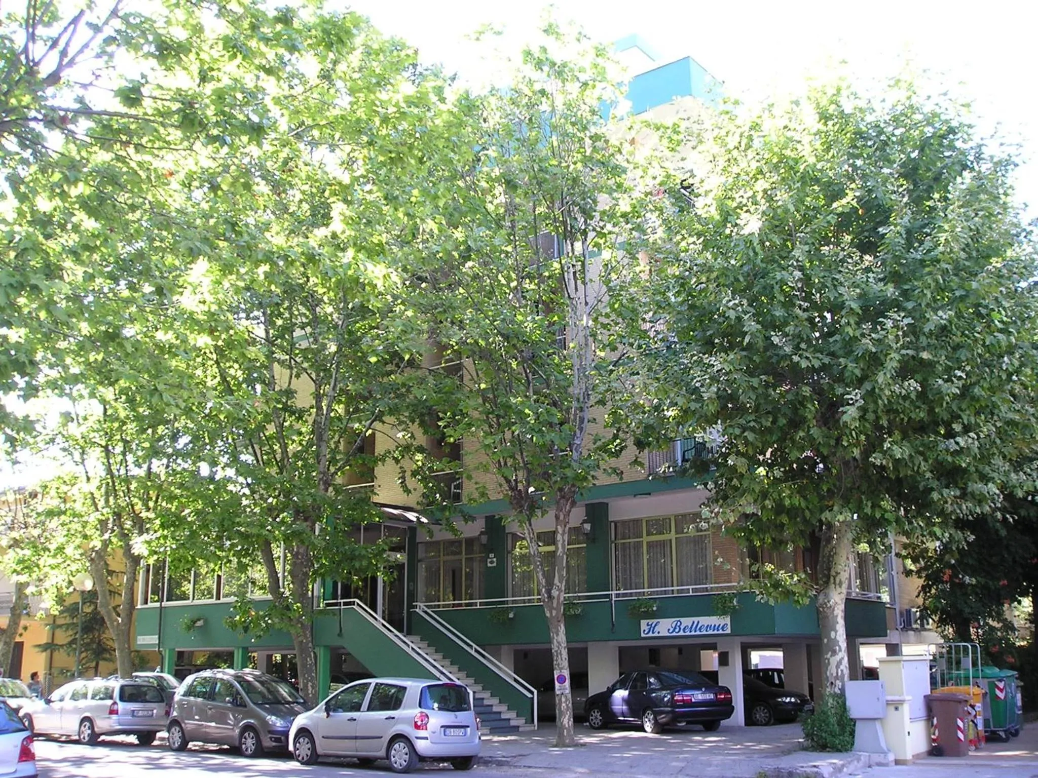 Street view in Hotel Bellevue